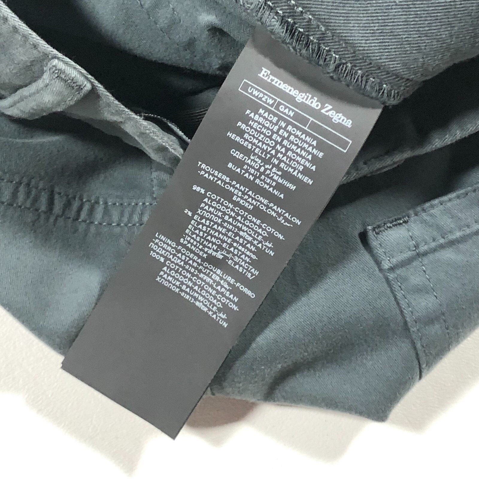 Ermenegildo Zegna Ermenegildo Zegna Gray Chino Casual Pants Size 38 Size US 38 / EU 54 - 7 Thumbnail
