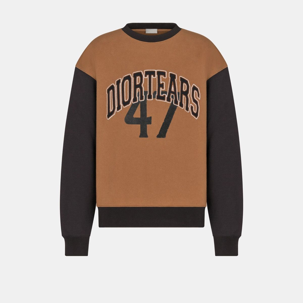 Dior o1bcso1str0225 Tears Oversized Sweatshirt in Brown Size US M / EU 48-50 / 2 - 1 Thumbnail