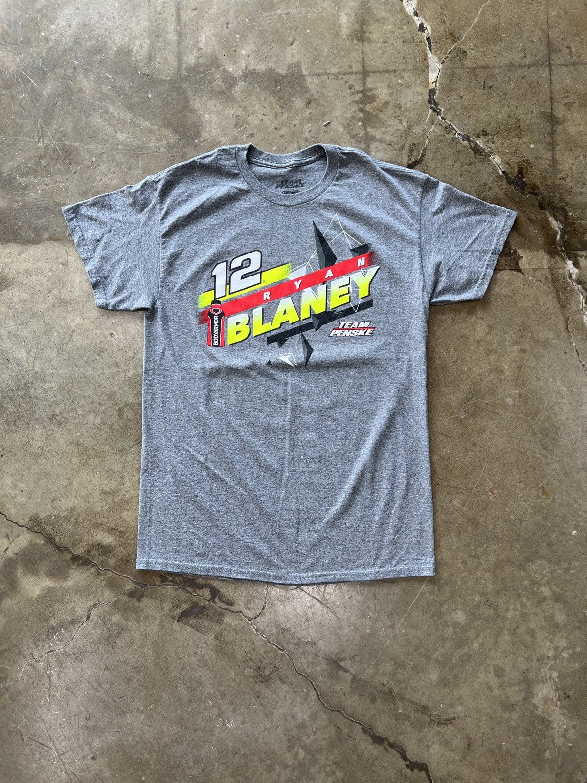 NASCAR × Vintage Vintage NASCAR Ryan Blaney Body Armor Tee Medium Size US M / EU 48-50 / 2 - 2 Thumbnail