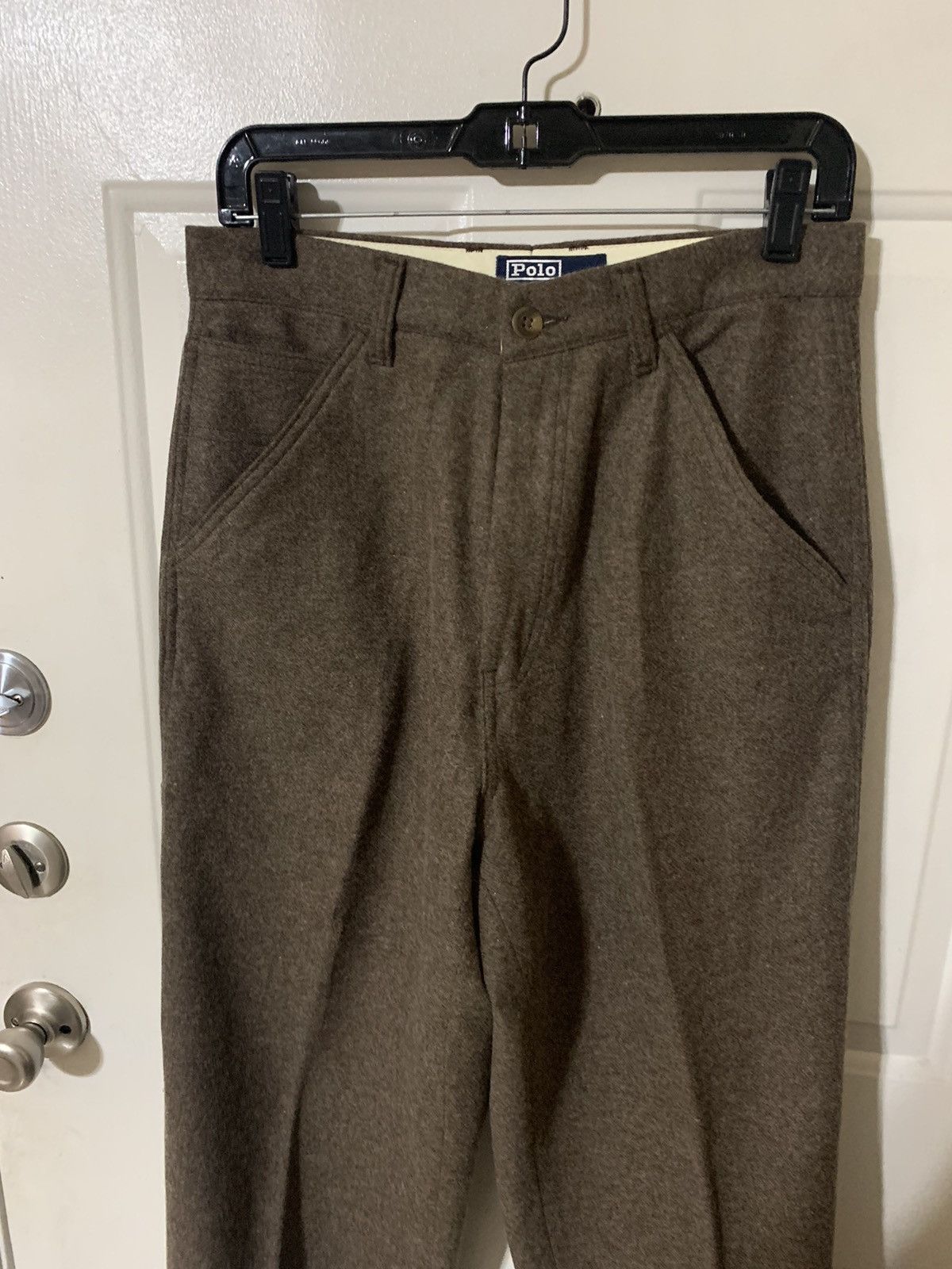 Polo Ralph Lauren Wool Blend Cargo cuffed Jean Pants Size US 30 / EU 46 - 4 Thumbnail