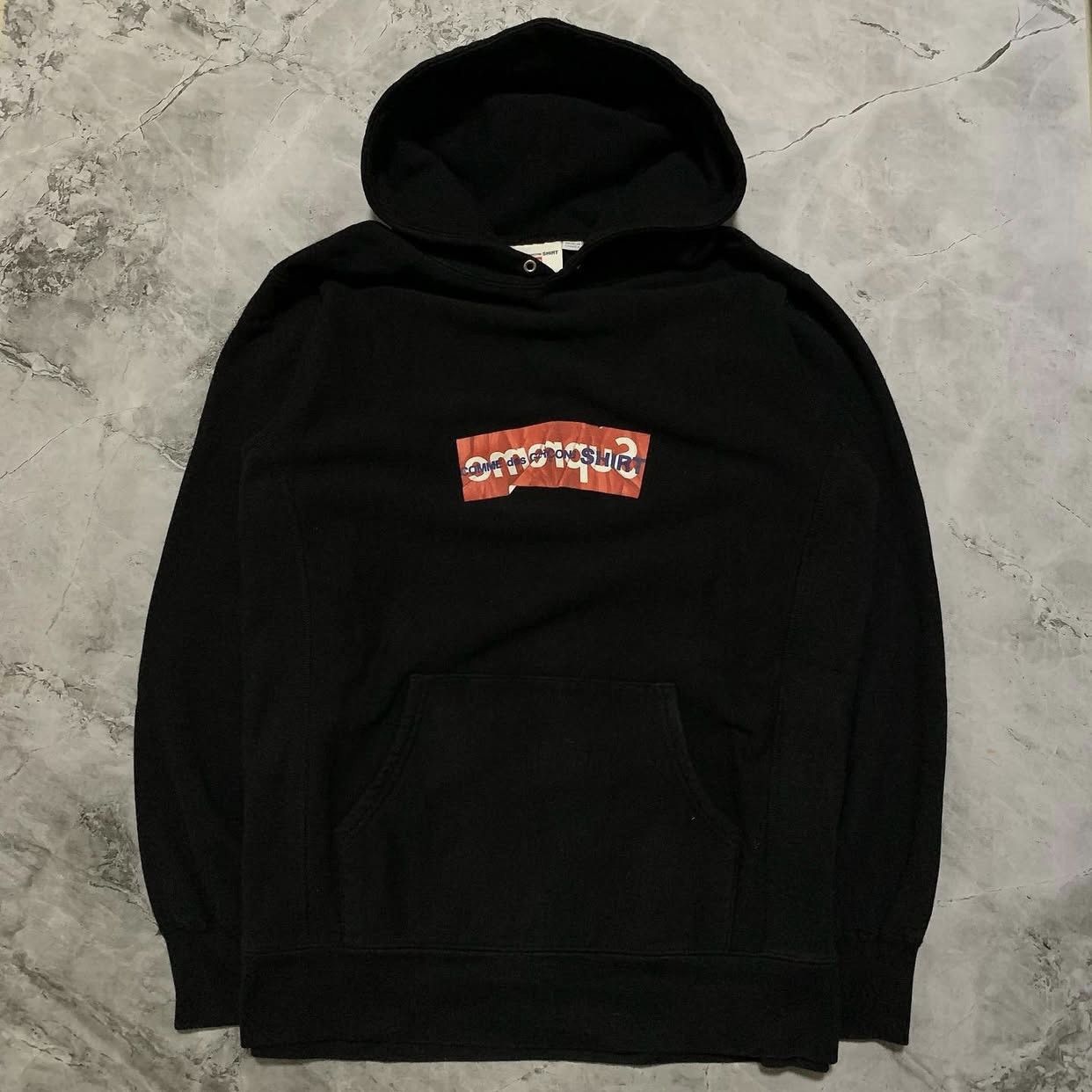 Comme des Garcons SHIRT × Supreme Supreme x Comme des Garcons Hoodie Size US XL / EU 56 / 4 - 1 Thumbnail
