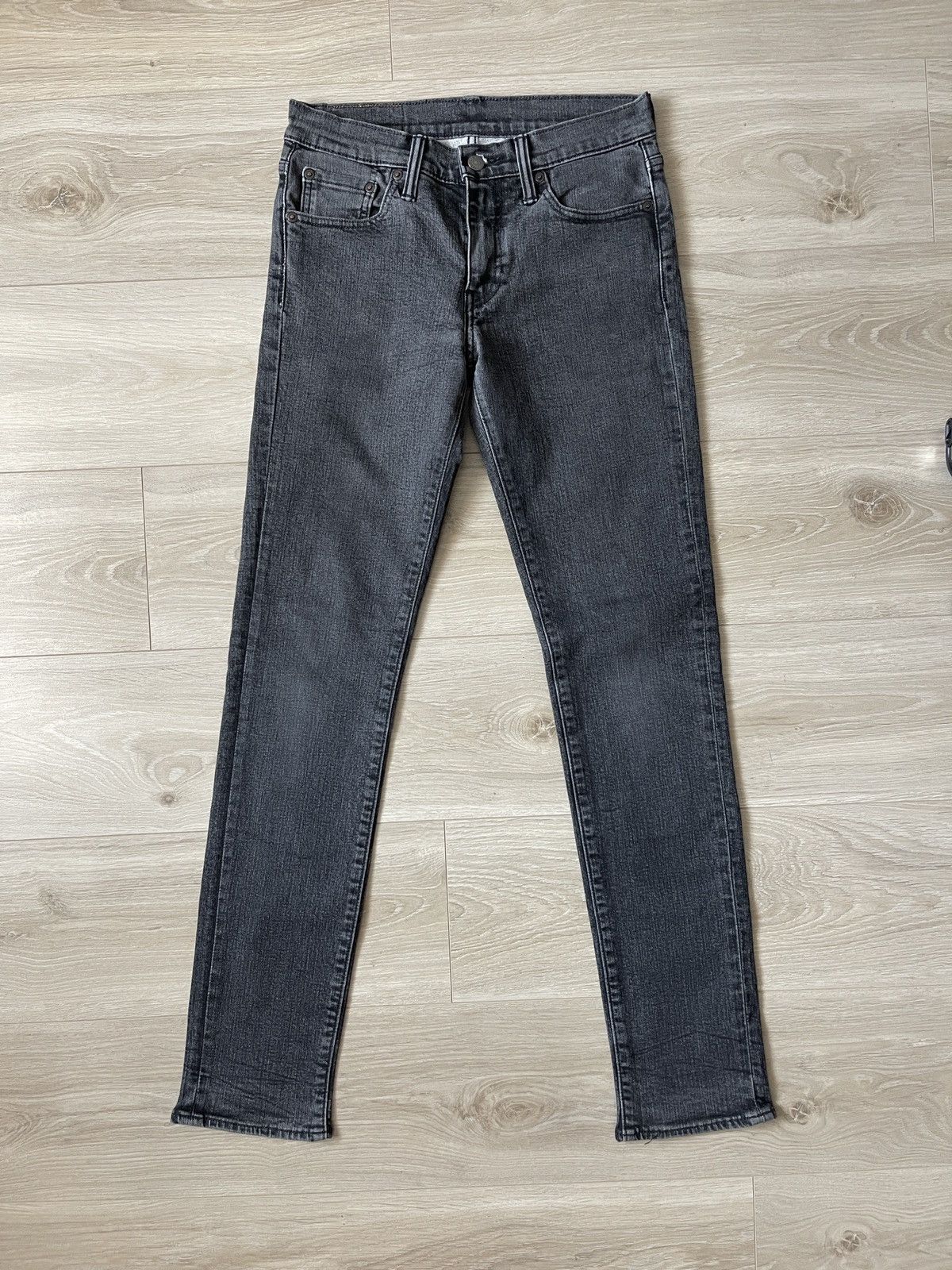 Levi's Levis denim mens jeans gray 29/34 Size US 29 - 6 Thumbnail
