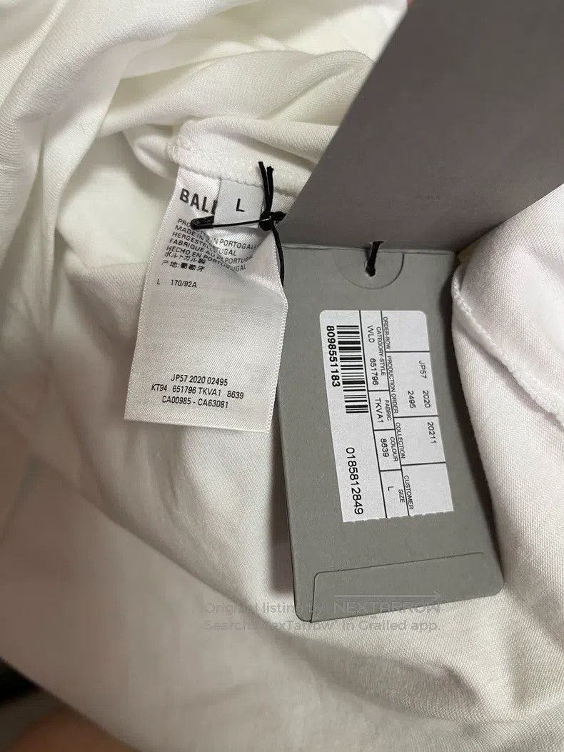 Balenciaga Balenciaga Smiley Skull Printed Round Neck Long Sleeve T-s Size US L / EU 52-54 / 3 - 5 Thumbnail