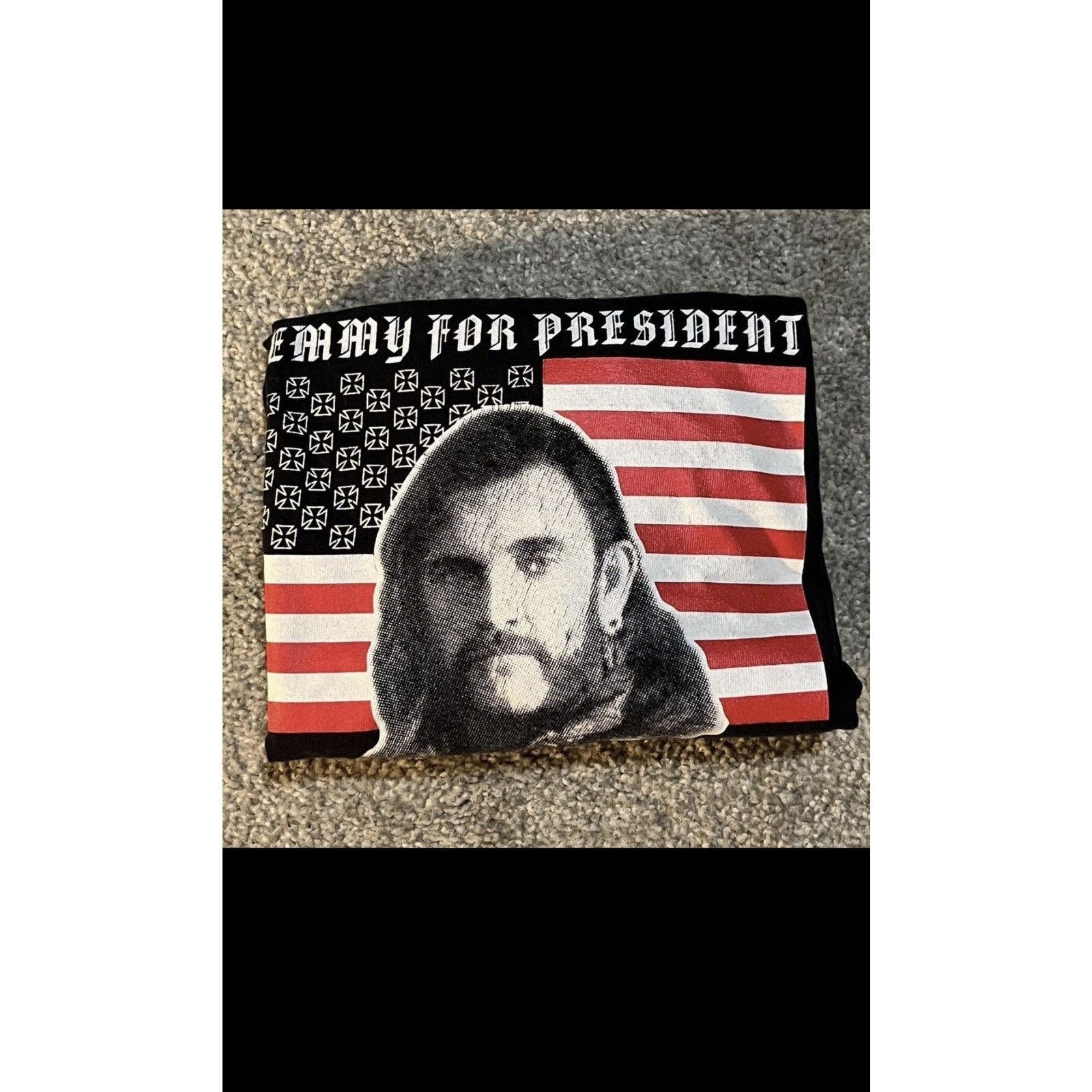Gildan Motörhead Lemmy Kilmister Mens XL Vintage t-shirt faded 90s Size US XL / EU 56 / 4 - 1 Thumbnail