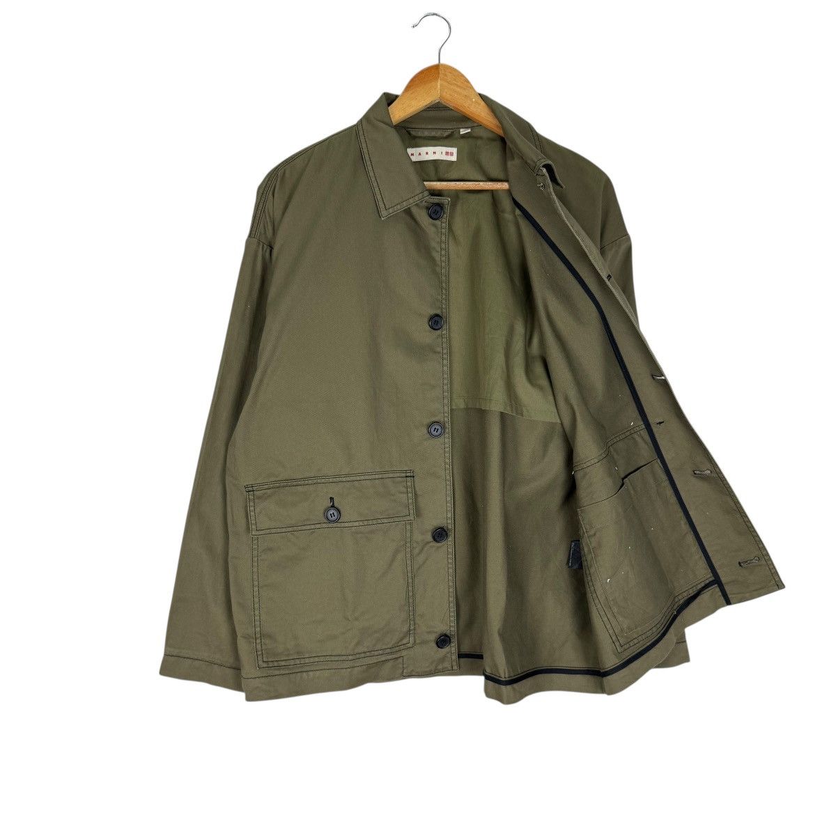Marni × Uniqlo 🌟MARNI X UNIQLO WORKWEAR JACKET Size US L / EU 52-54 / 3 - 6 Thumbnail
