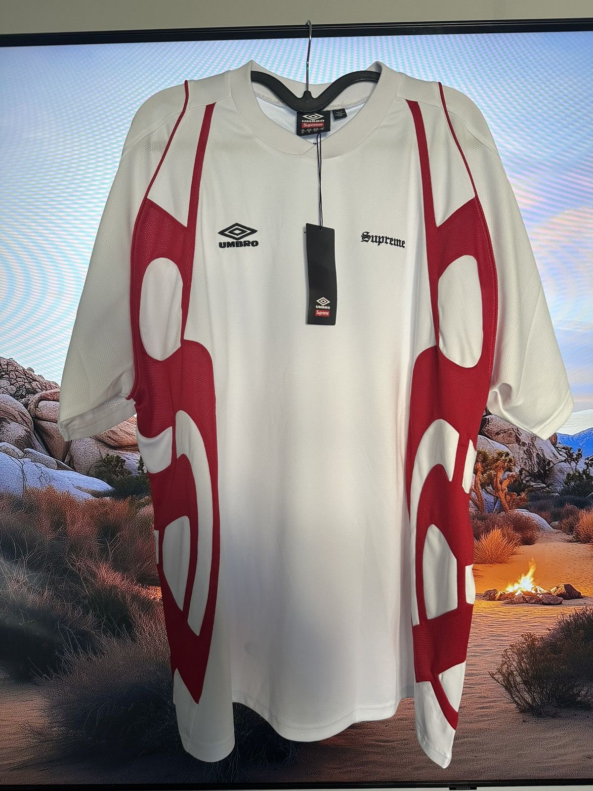Streetwear × Supreme Supreme x Umbro Mexico Jersey | Grailed