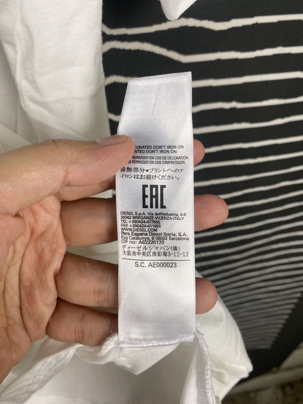 Diesel Diesel T-Just-YP Maglietta t-shirt Size US L / EU 52-54 / 3 - 6 Thumbnail