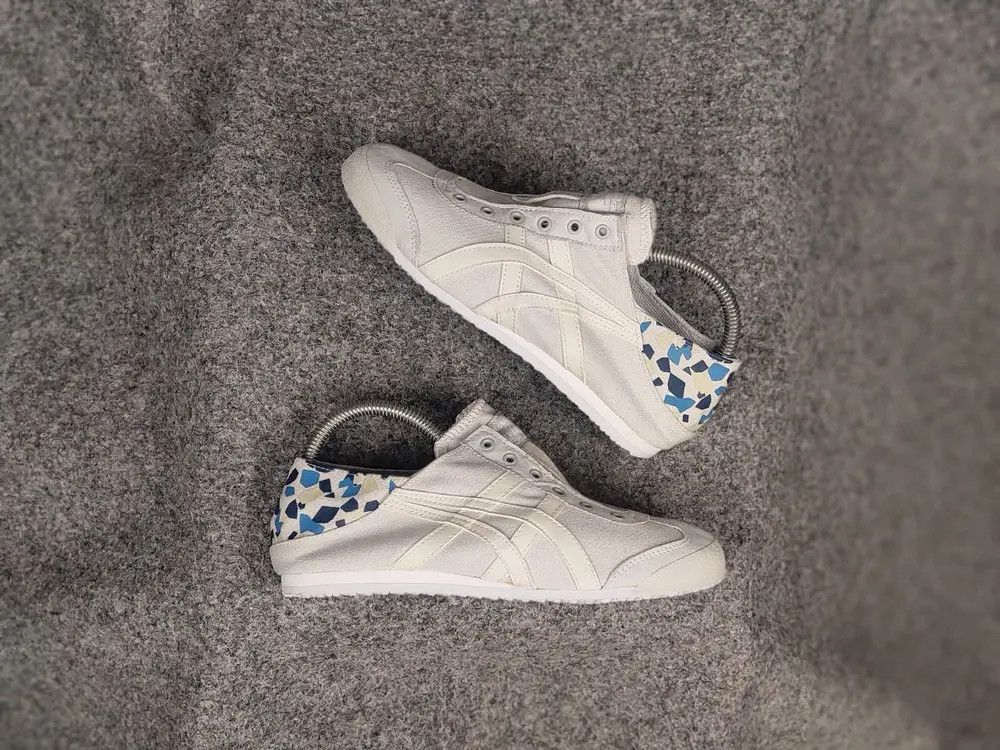 Asics Vtg Japan Asics onitsuka tiger Mules Sneakers Canvas Shoes Size US 5 / EU 37 - 1 Thumbnail