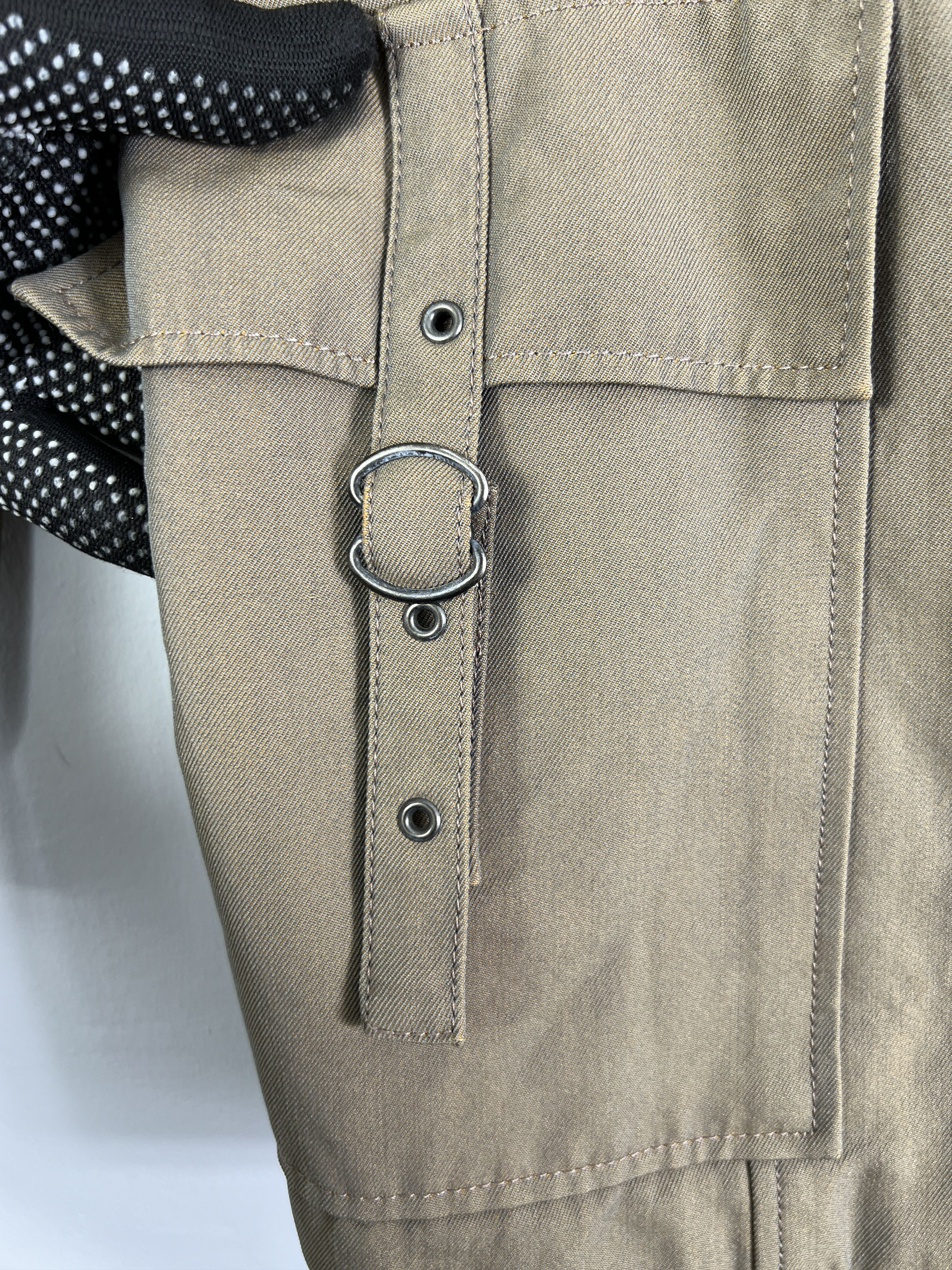 Japanese Brand Peyton Place Beige Trench Coat (9) GTMP298 Size US M / EU 48-50 / 2 - 5 Thumbnail