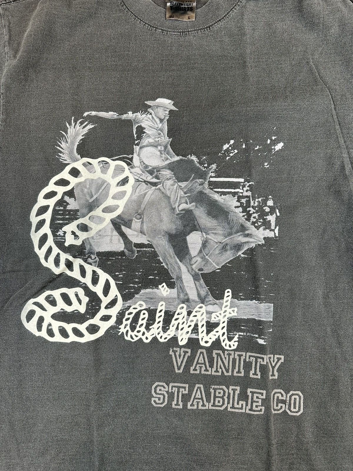 Vintage Saint Vanity Stable T-shirt Size US L / EU 52-54 / 3 - 2 Thumbnail