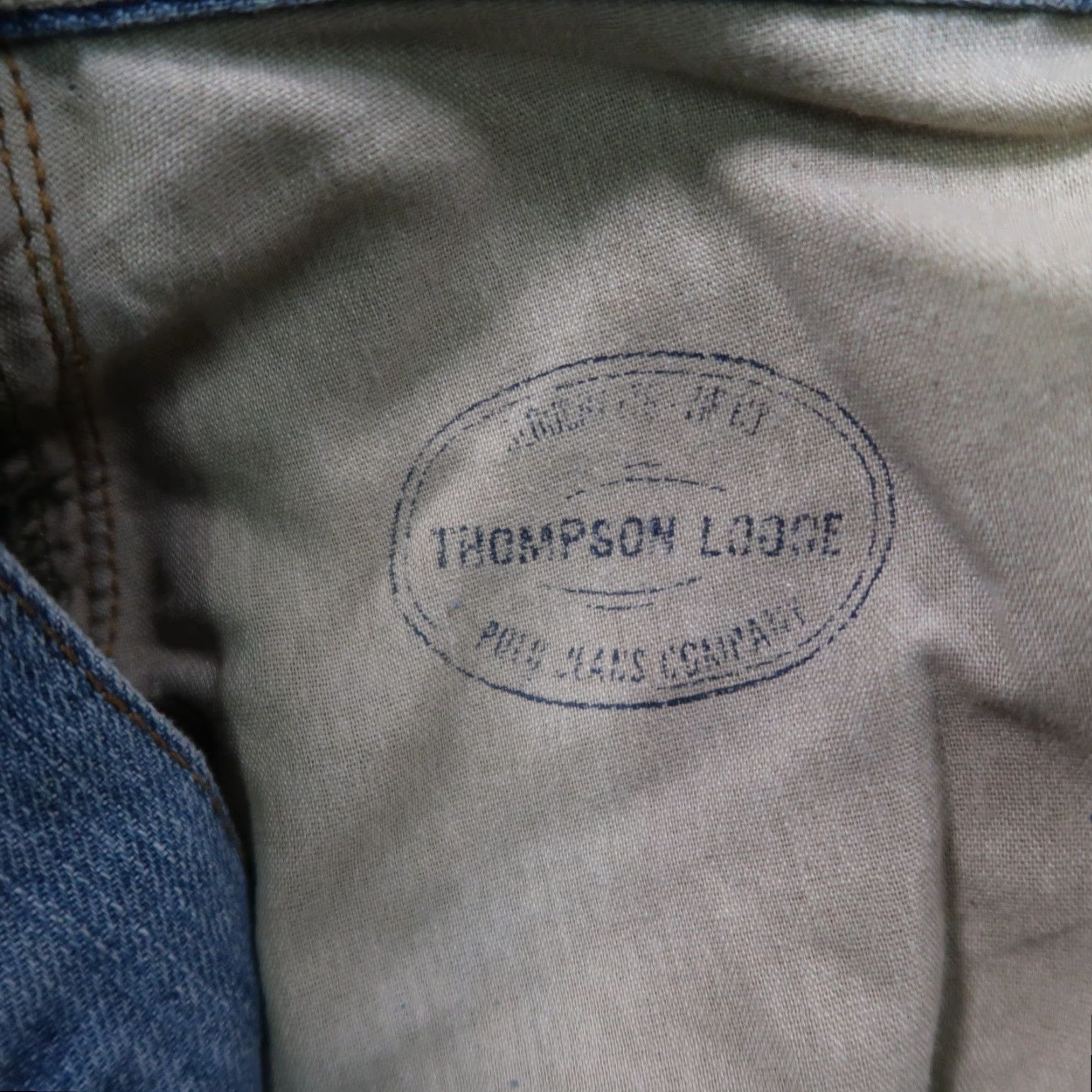 Polo Ralph Lauren Polo Ralph Lauren Jeans Thompson Mens 38x34 Blue Denim Baggy Loose Fit Size US M / EU 48-50 / 2 - 4 Thumbnail