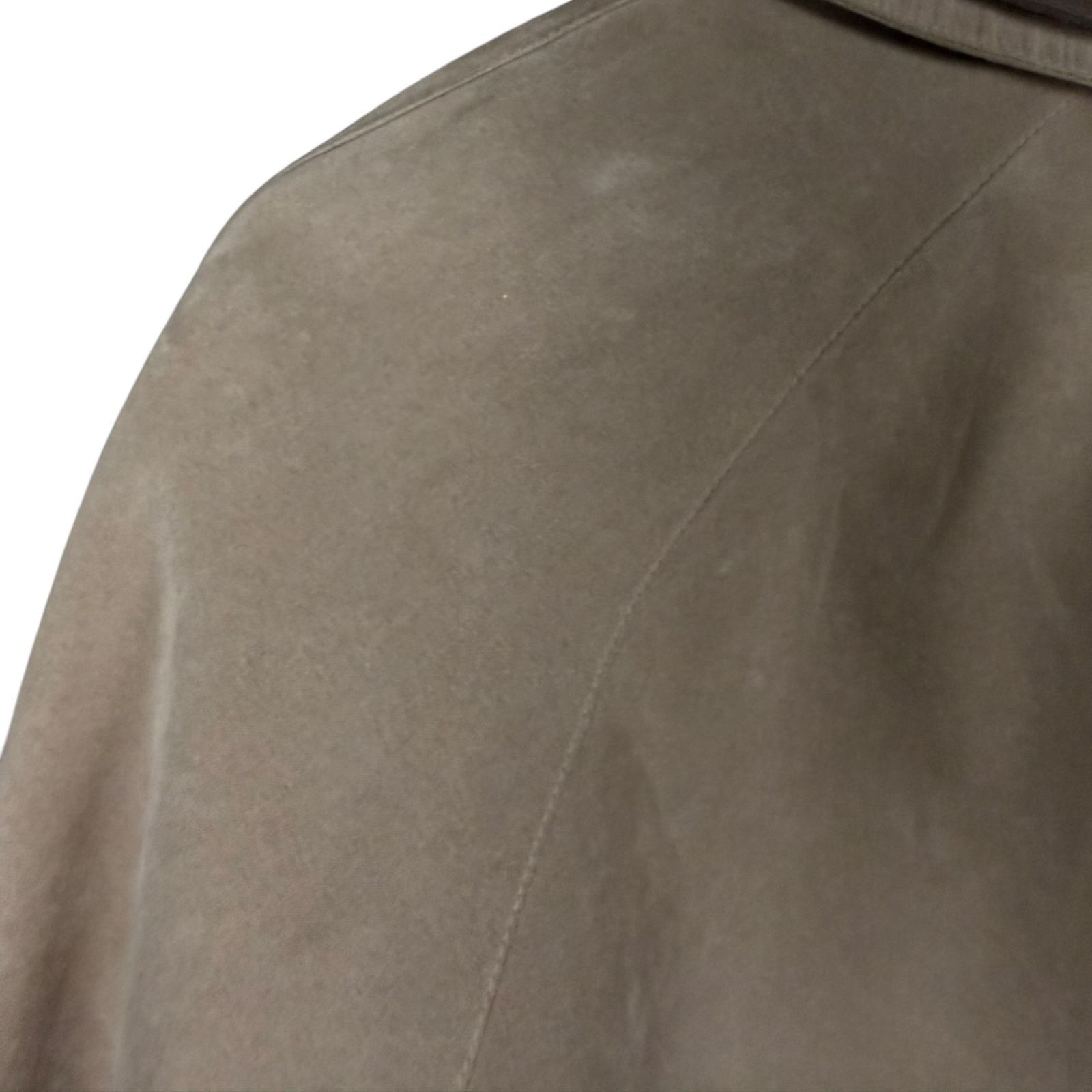 London Fog London Fog Beige Brown Men's Medium Fleece Lined Trench Coat Size US M / EU 48-50 / 2 - 16 Thumbnail
