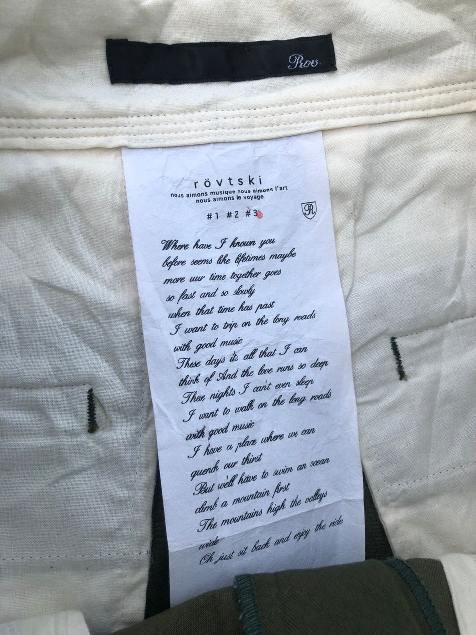 Japanese Brand Rov Workaholic Pants Union Made Size US 32 / EU 48 - 3 Thumbnail