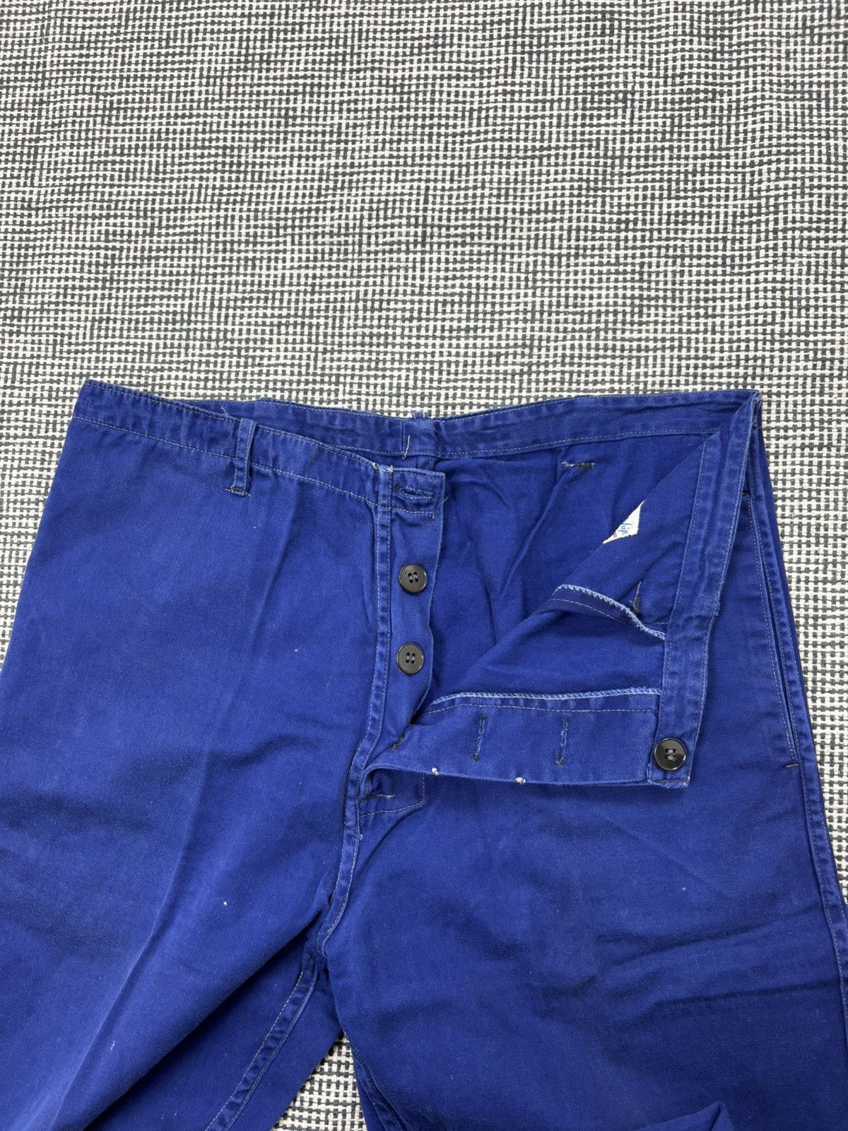 Le Laboureur 70s vintage French chore pants work trousers cargo Size US 32 / EU 48 - 4 Thumbnail