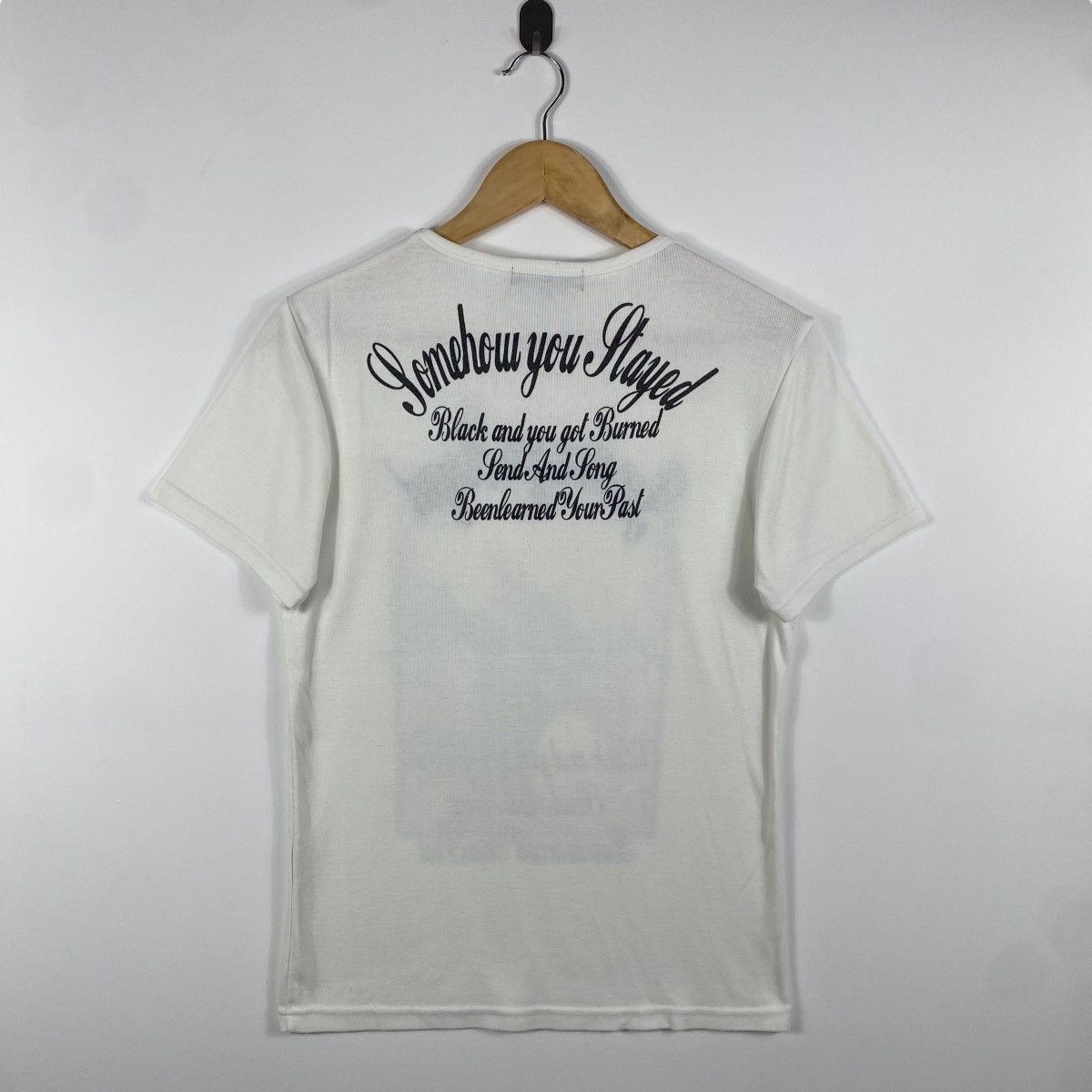 In The Attic × Japanese Brand IN THE ATTIC Somehow You Slayed Eagle Graphic Women Tops Tee Size L / US 10 / IT 46 - 4 Thumbnail