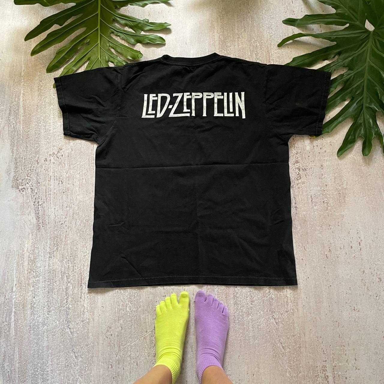Band Tees VINTAGE 90S LED ZEPPELIN RARE AMAZING FADED T SHIRT 185 Size US L / EU 52-54 / 3 - 2 Thumbnail