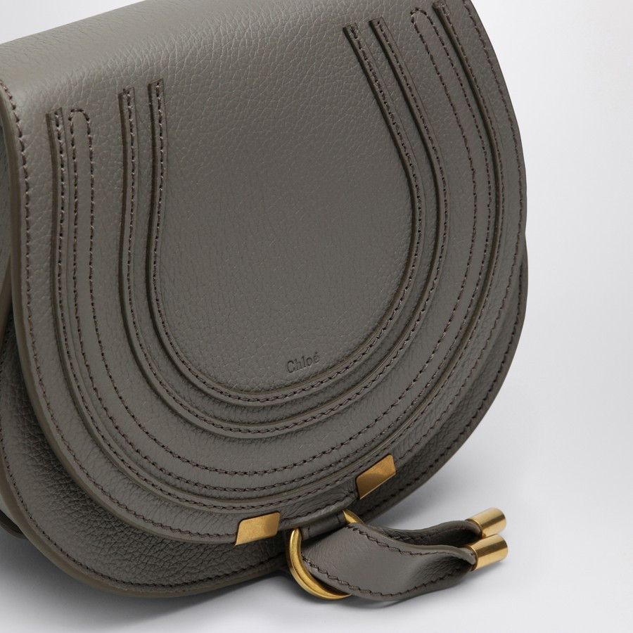 Chloe o1d2blof0824 Size : OS / Small Saddle Bag in Grey Size ONE SIZE - 5 Thumbnail