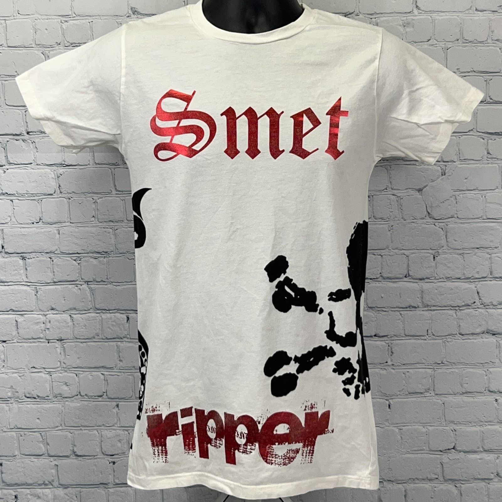 Ed Hardy Ed Hardy Smet Ripper T Shirt Christian Audigier White S Size US S / EU 44-46 / 1 - 2 Thumbnail