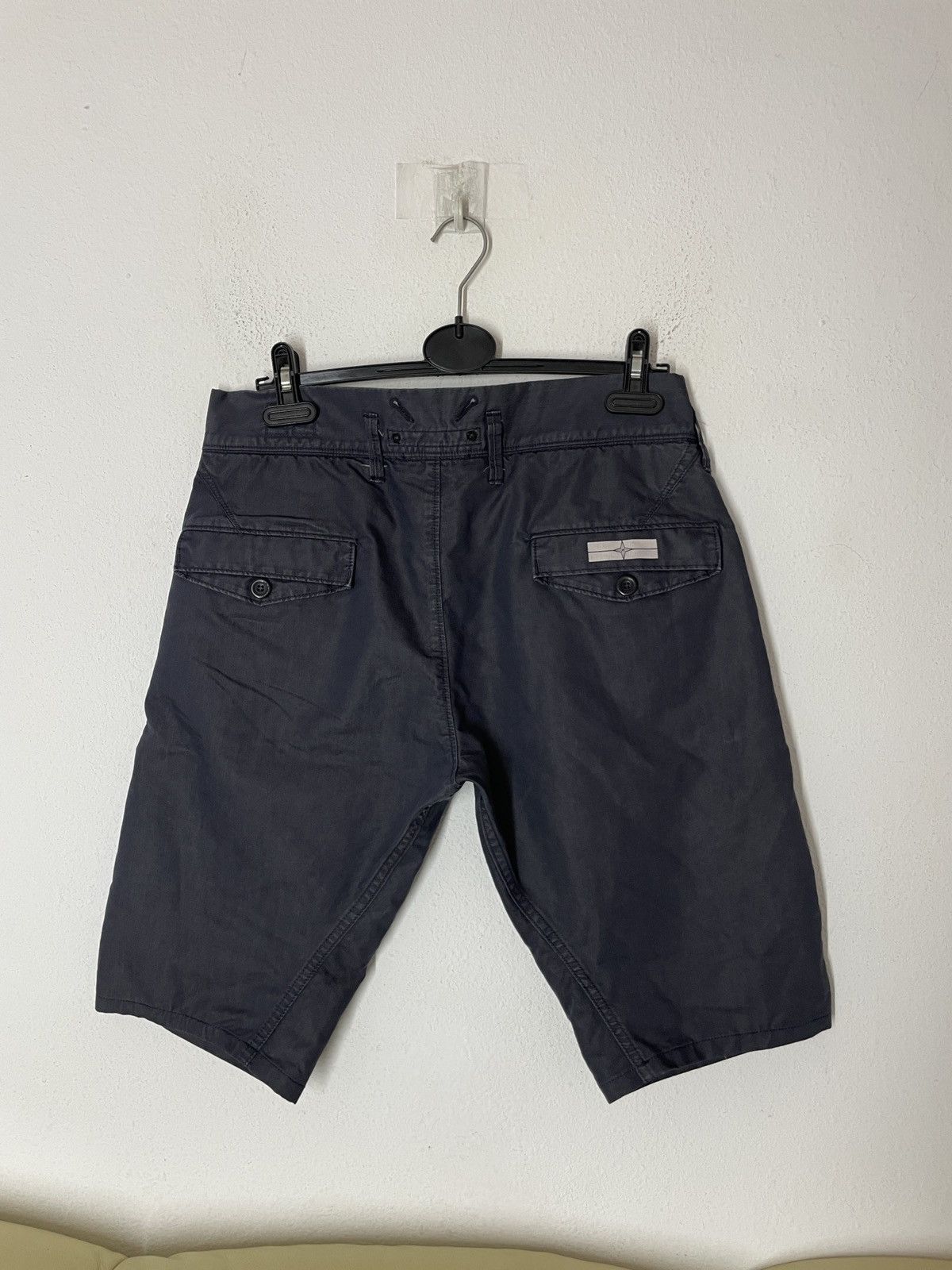 Stone Island vintage Stone Island Denims Chino Shorts Navy Size US 33 - 1 Thumbnail