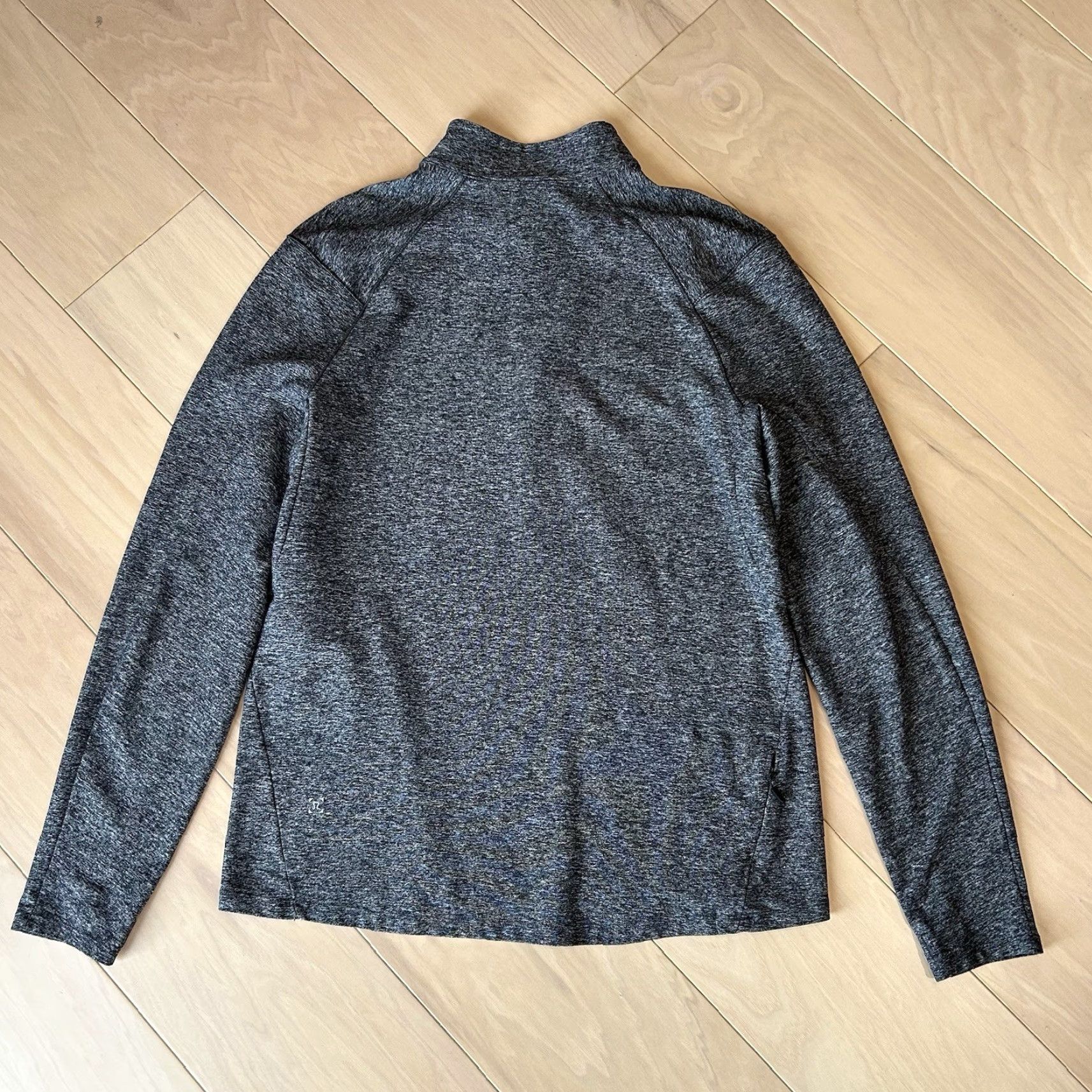 Lululemon Lululemon Surge Warm 1/2 Zip Pullover Men’s Large Long Sleeve Dark Gray Size US L / EU 52-54 / 3 - 3 Thumbnail