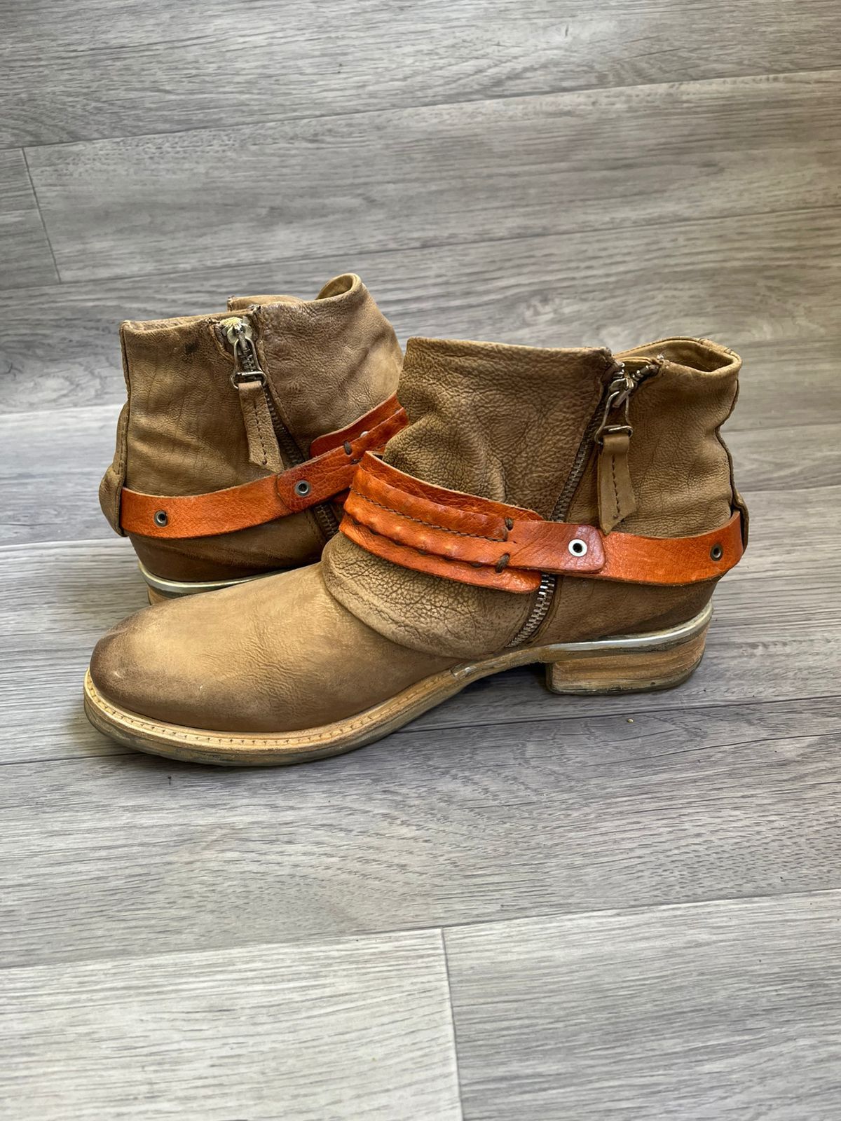A.S.98 A.S.98 Airstep Avant- Garde Boho Biker Boots Sz41 Size US 8 / EU 41 - 5 Thumbnail