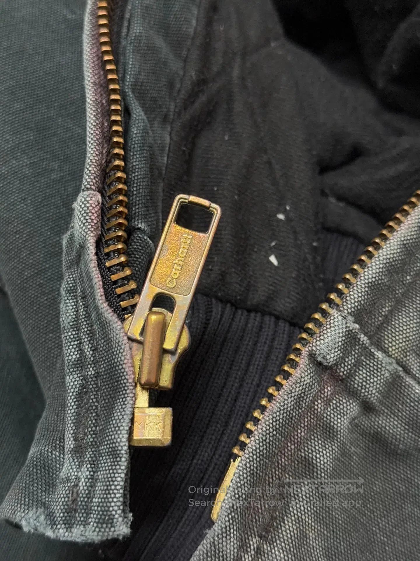 Vintage Vintage Carhartt Black Hooded Jacket. Size US M / EU 48-50 / 2 - 6 Thumbnail