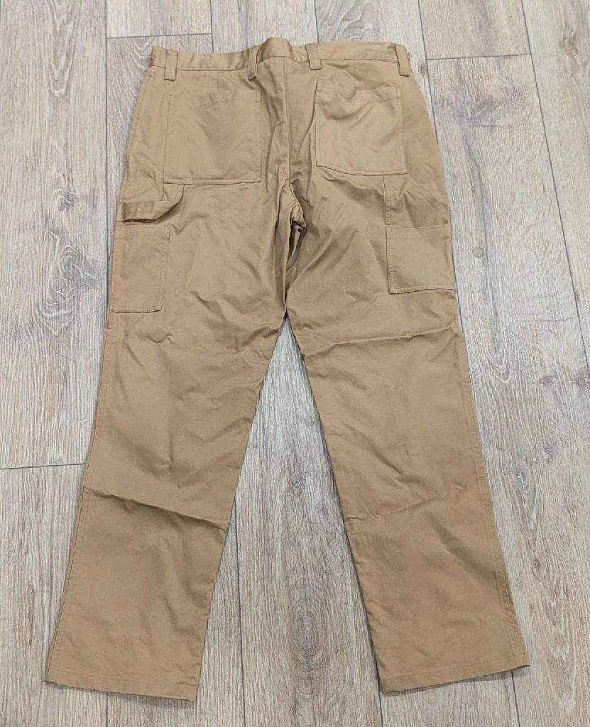 Burberry Burberry "Denton"Cotton Cargo Pants Camel 52 US 36 Size US 36 / EU 52 - 4 Thumbnail