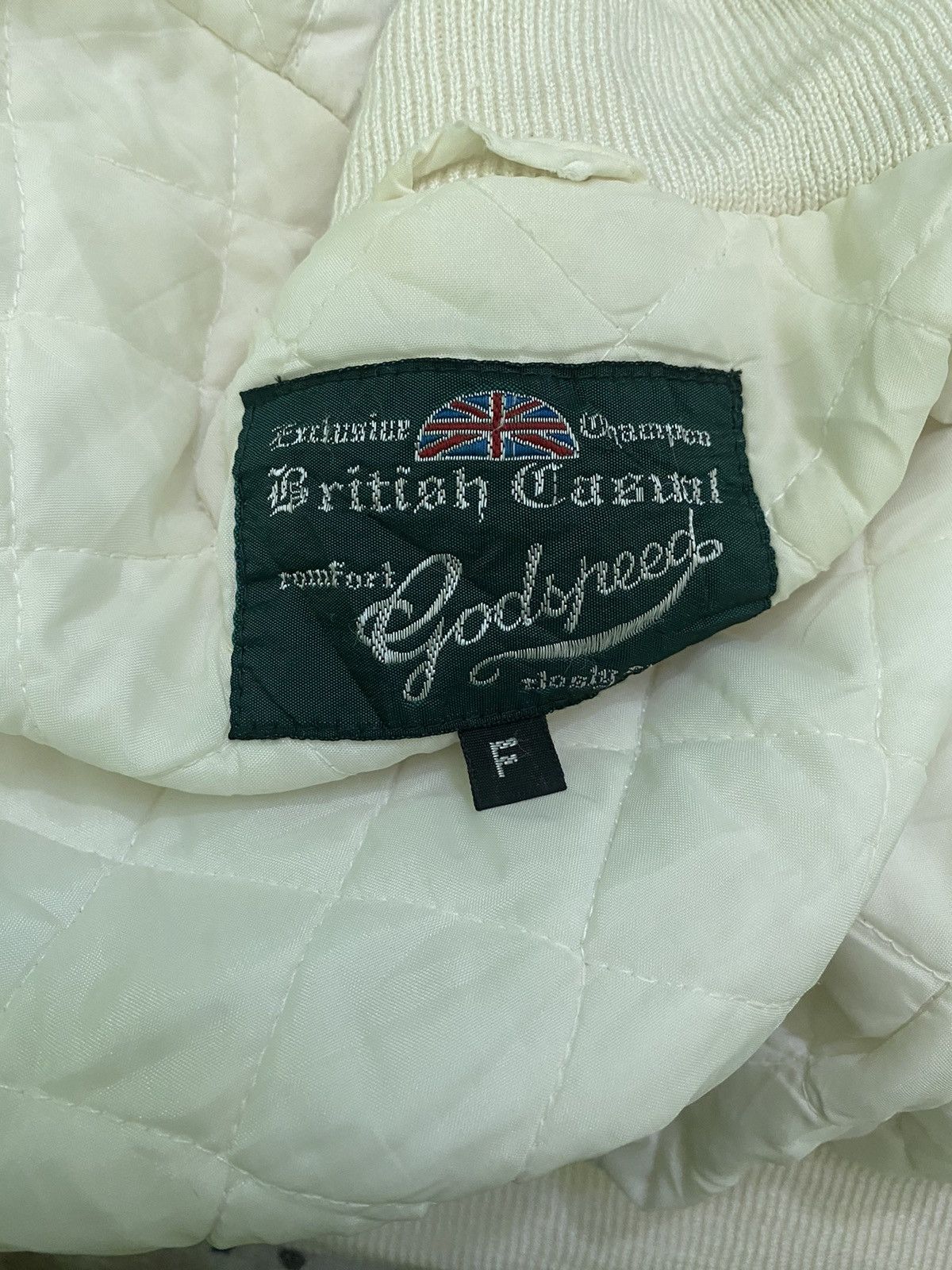 Godspeed Vintage British Godspeed Racing team Bomber Jacket Size US XL / EU 56 / 4 - 9 Thumbnail