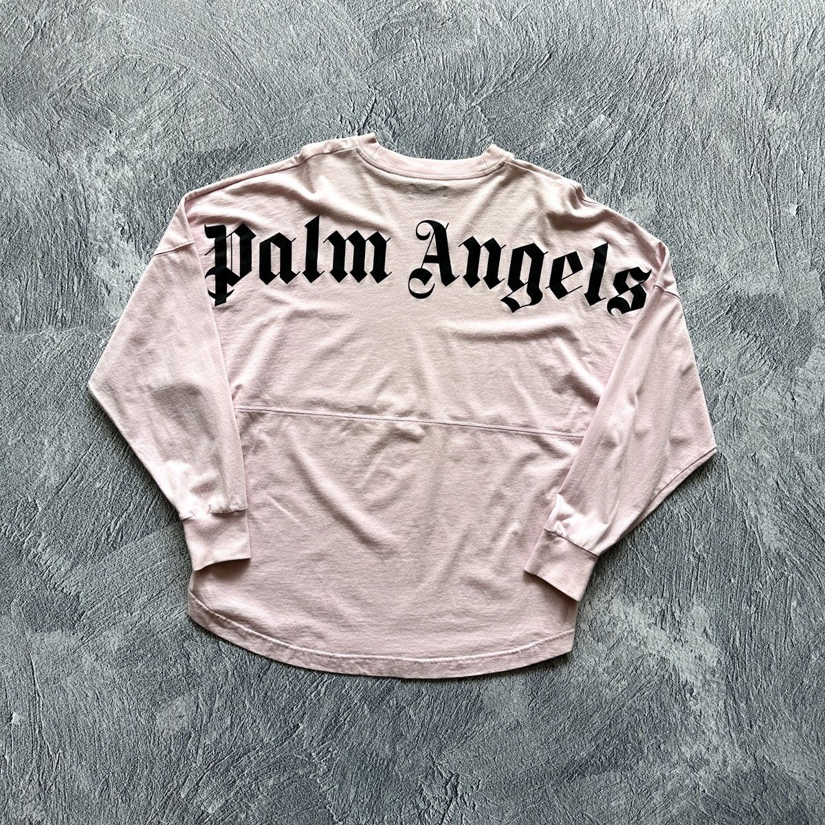 Palm Angels Luxury Men’s Palm Angels Long Sleeve Oversized Pink Size US M / EU 48-50 / 2 - 1 Thumbnail