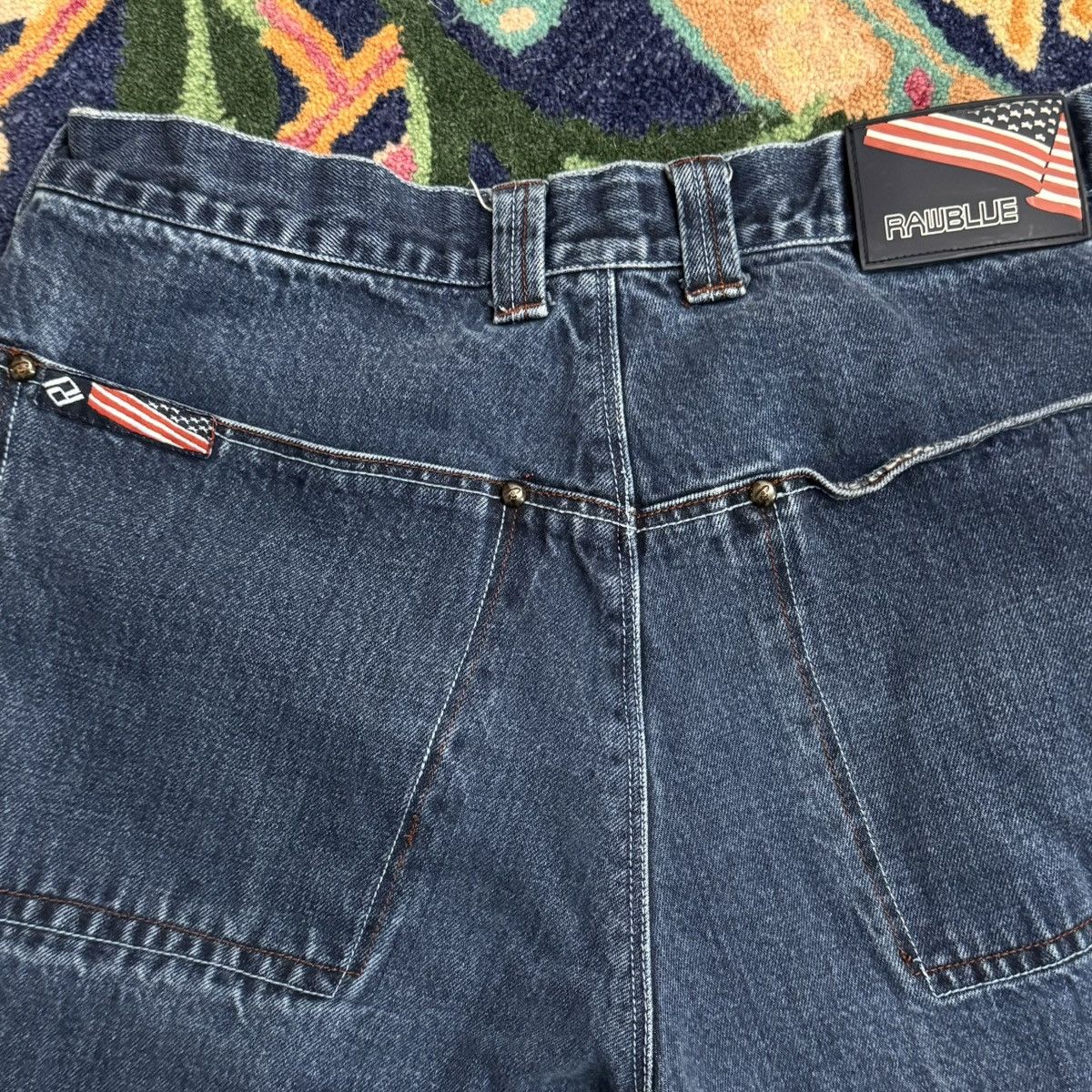 Vintage Vintage RawBlue Jeans NYC USA Patch 34 Y2K Size US 34 / EU 50 - 5 Thumbnail