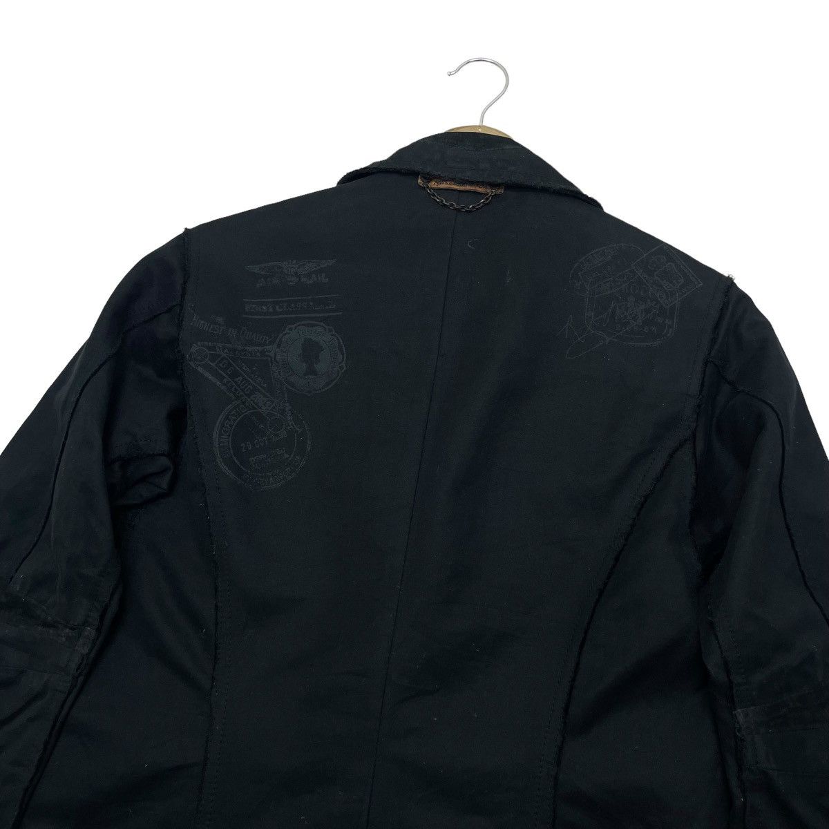 14th Addiction 🔥14 Addiction Immigration Boarder Past Sheep Skin Jacket Size US S / EU 44-46 / 1 - 11 Thumbnail