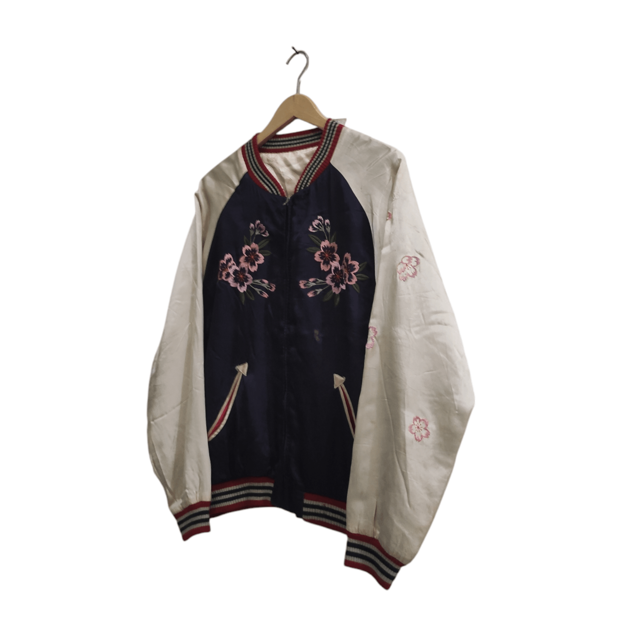 Japanese Brand × Toyo Enterprises Vintage cropped head sukajan souvenir jacket 100% rayon Size US L / EU 52-54 / 3 - 2 Thumbnail