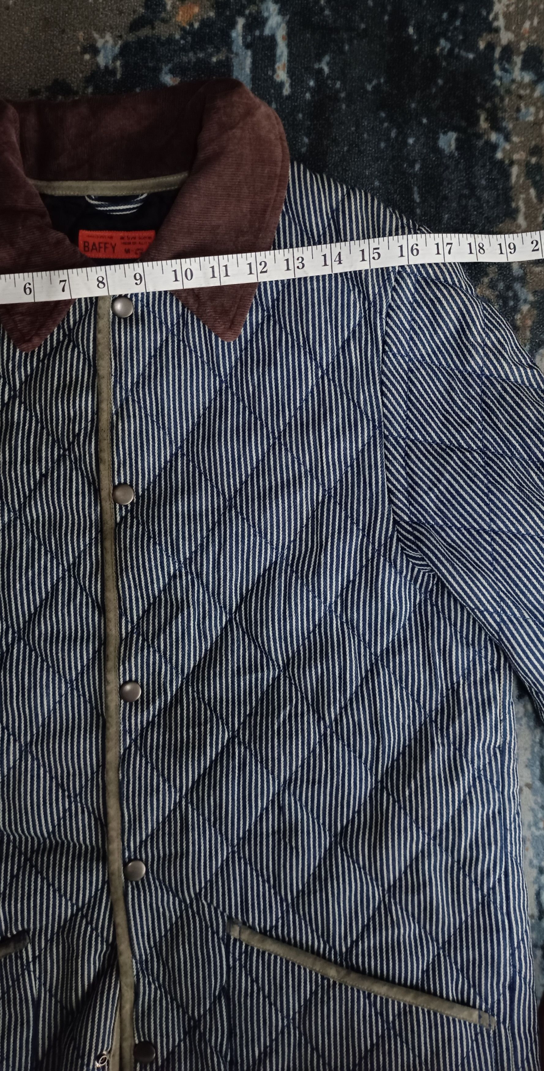 Japanese Brand × Vintage Baffy Hickory Lined Button Chore Jacket Size US M / EU 48-50 / 2 - 13 Thumbnail