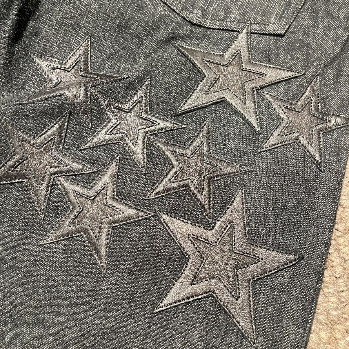 Chrome Hearts Chrome Hearts Exclusive Star Patch Fleur Knees Denim Jeans Size US 32 / EU 48 - 12 Thumbnail