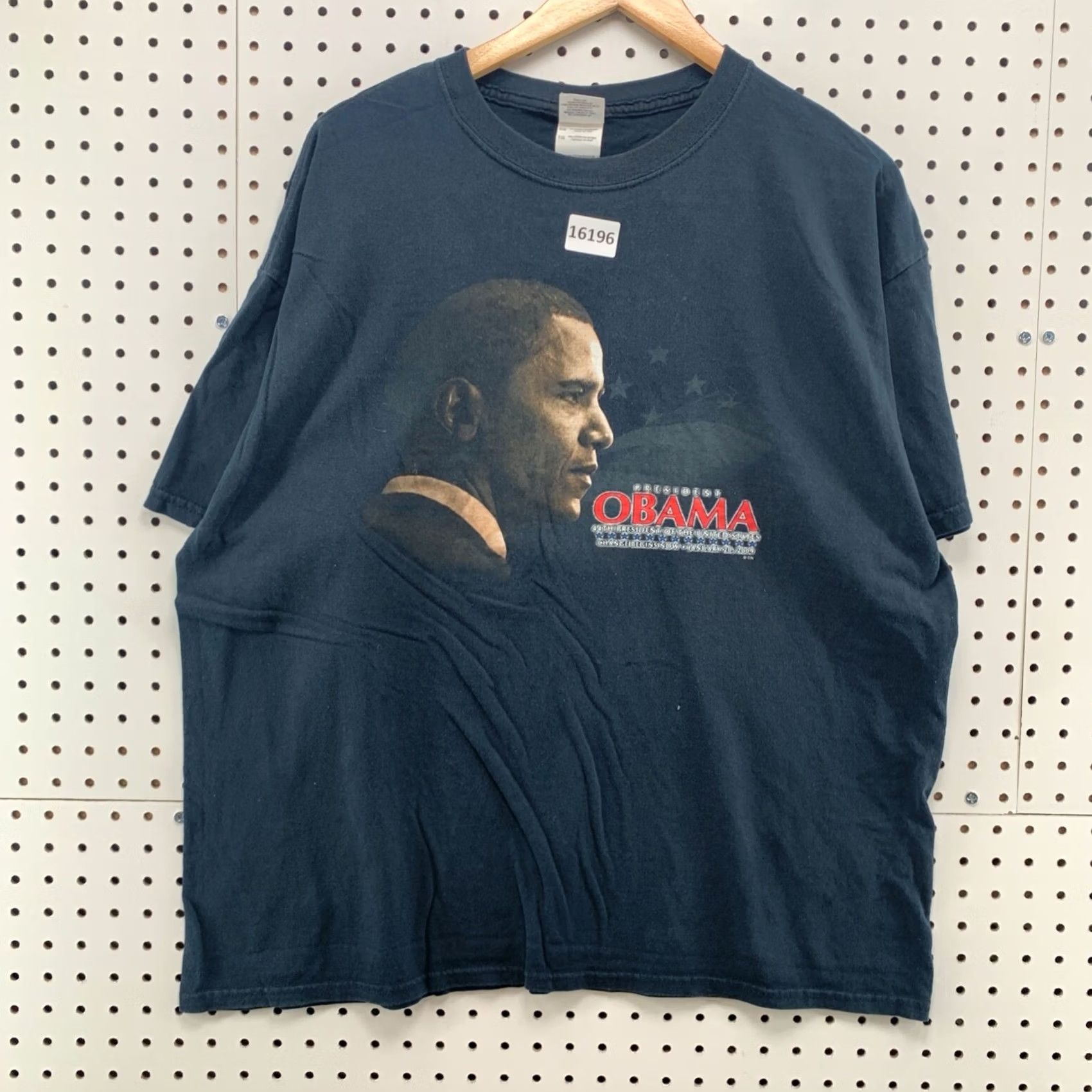 Gildan Barack Obama Shirt 2009 Adult XL Change Begins Now Short Sleeve President TEE Size US XL / EU 56 / 4 - 2 Thumbnail