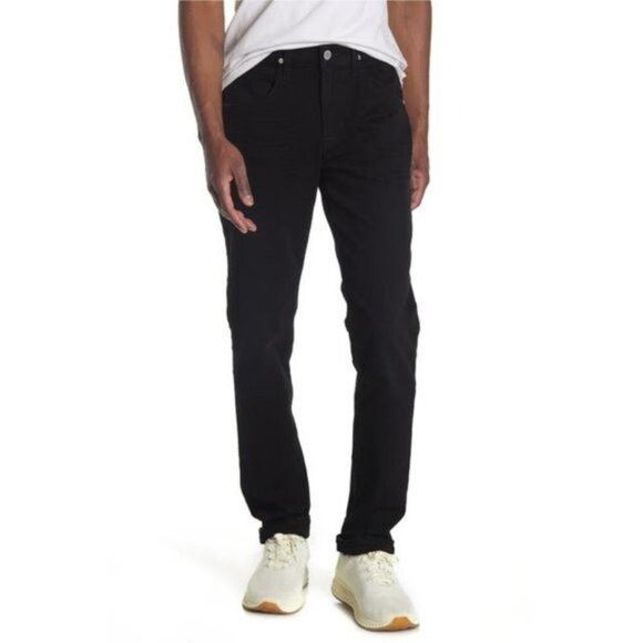 Hudson Hudson Jeans Mens Black Denim Blake Slim Fit Straight Leg Je Size US 30 / EU 46 - 2 Thumbnail
