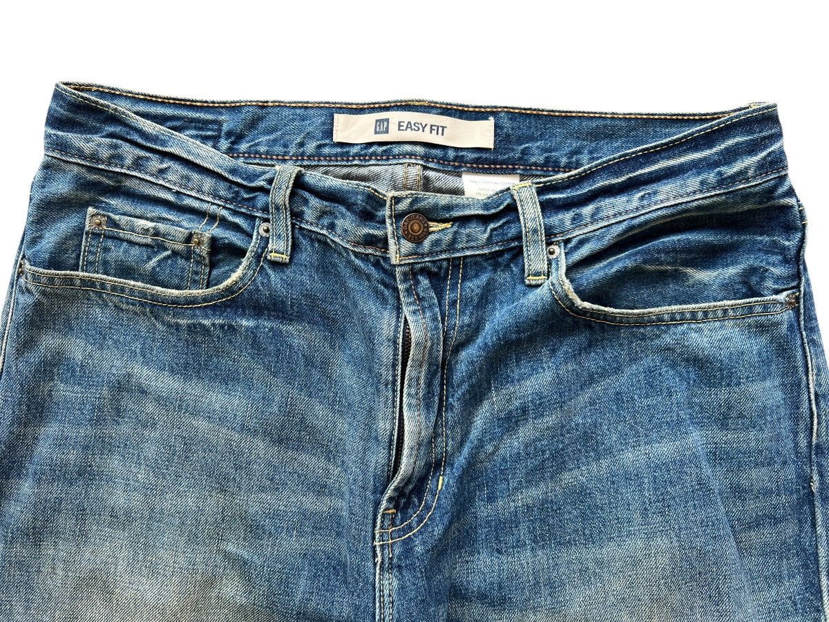Gap Vintage Gap Wide Baggy Denim Jeans 35x32.5 Size US 35 - 7 Thumbnail