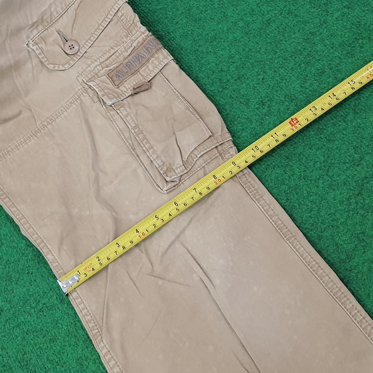 Alpha Industries Vintage Alpha Industries Cargo Pants C244N4 Size US 31 - 14 Thumbnail