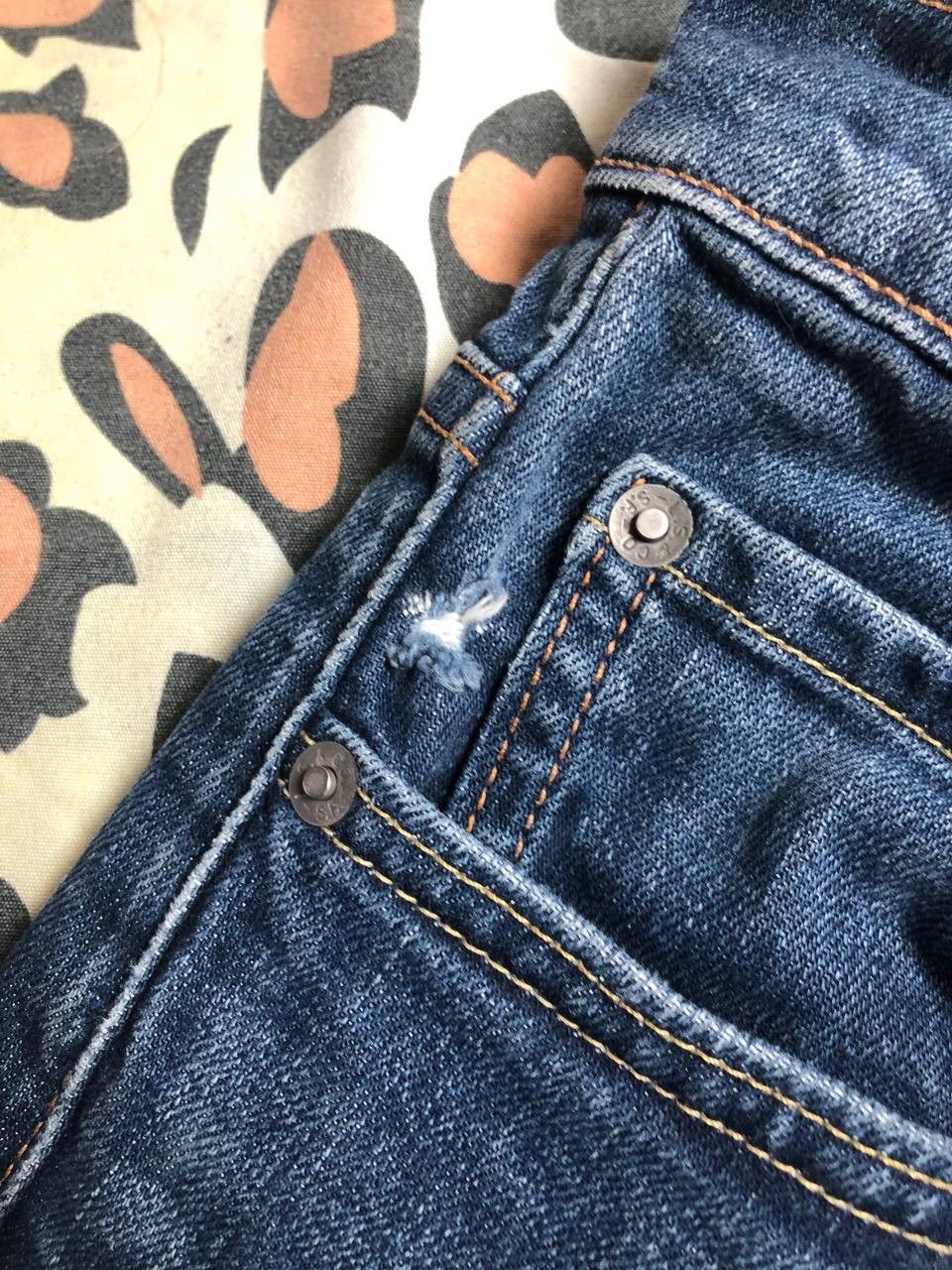 Levi's × Levi's Vintage Clothing Vintage 2000’s Levi Strauss 527 Faded Bootcut Denim Jeans Size US 33 - 13 Thumbnail