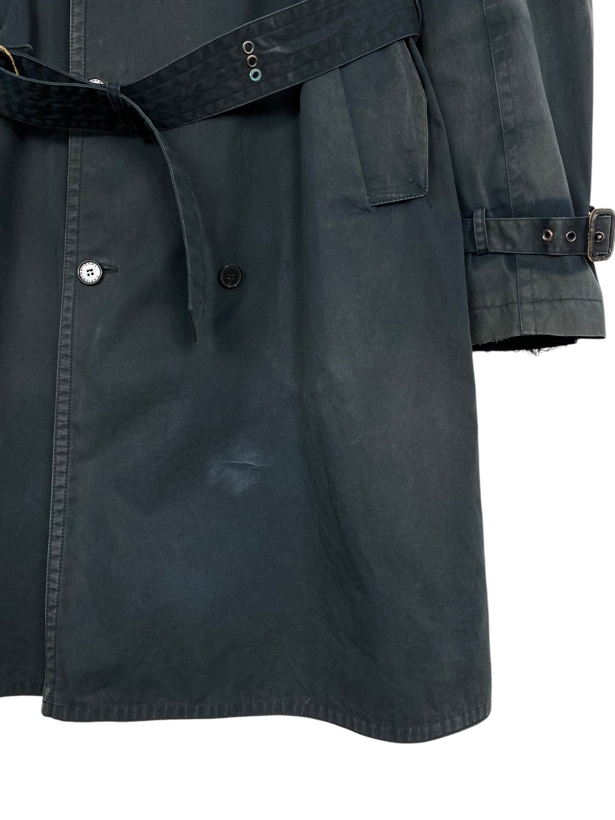 Costume National Rare‼️ Vtg Costume National Homme Belted Trench Coat Italy Size US M / EU 48-50 / 2 - 13 Thumbnail