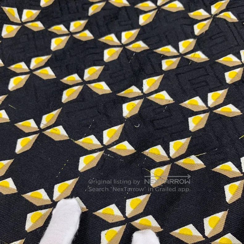 Other Fendi Colorblock Geometric Pattern Printed Silk Shawl Jack Size M / US 6-8 / IT 42-44 - 6 Thumbnail