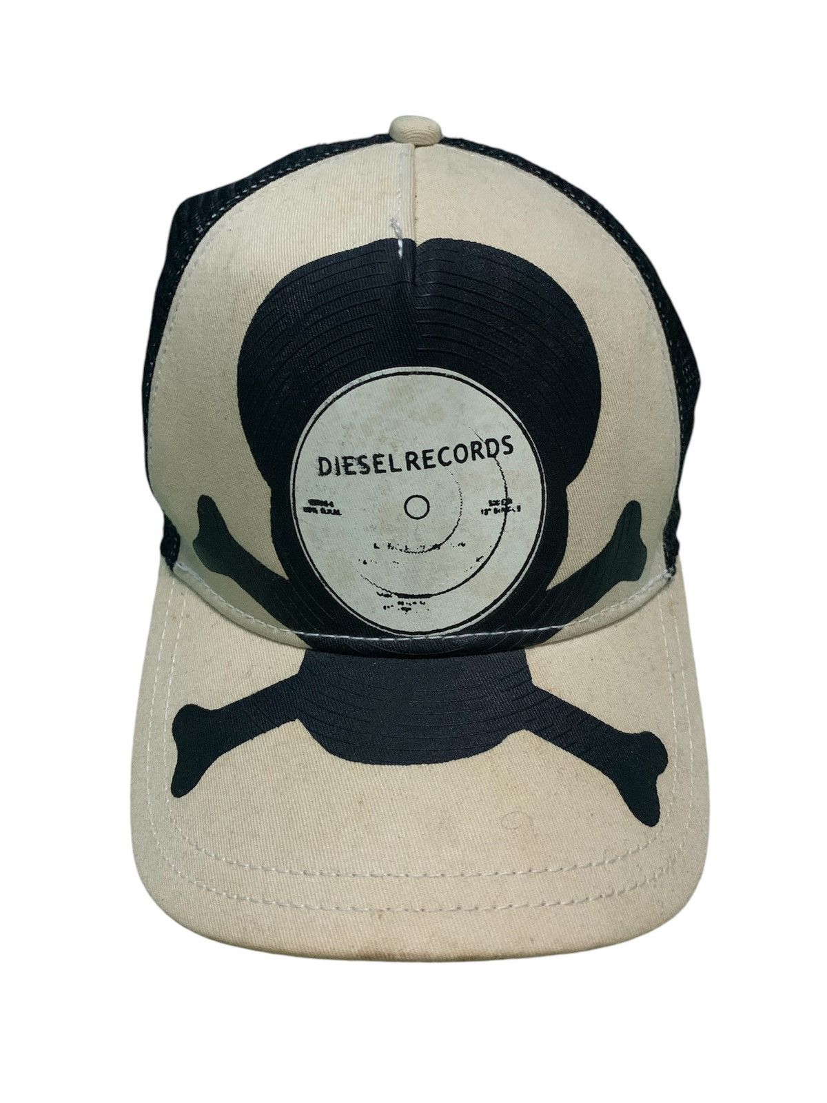 Diesel 🔥Diesel Record Skull Cap Size ONE SIZE - 5 Thumbnail