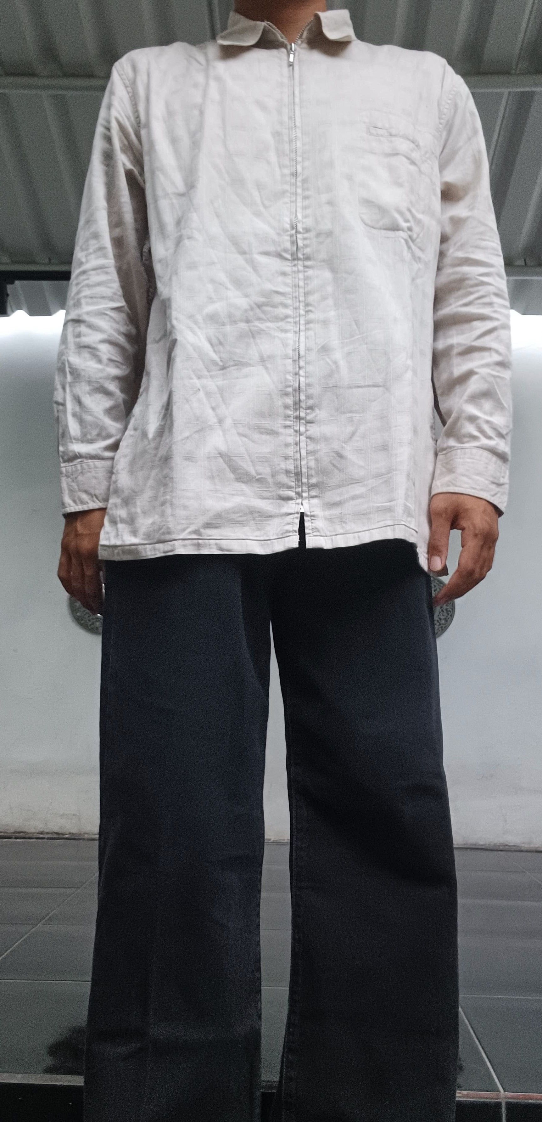 Yohji Yamamoto SACSNY Y'SACCS Yohji Yamamoto Zipper Shirt Size US L / EU 52-54 / 3 - 8 Thumbnail