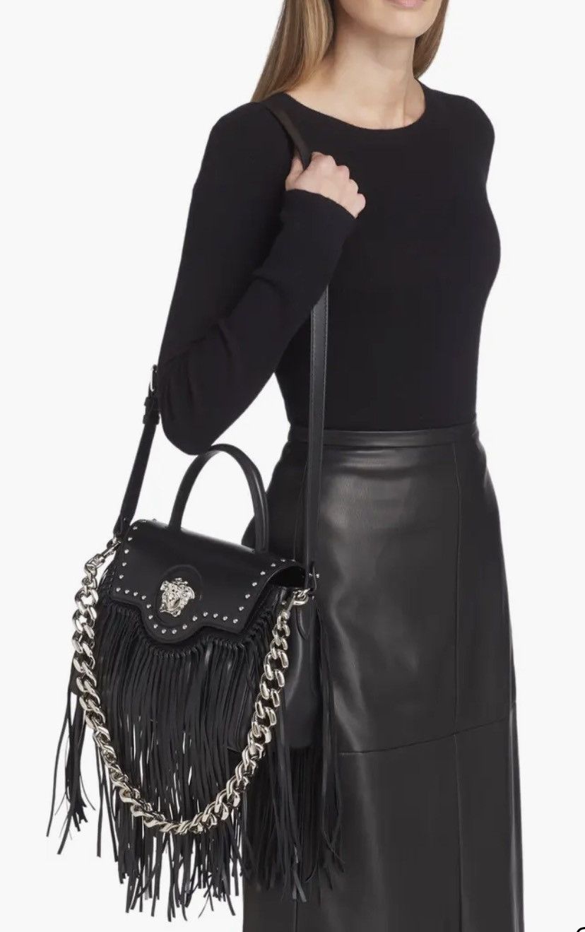 Versace Certificate Authenticity✅ New Versace Handbag with straps 🖤 Size ONE SIZE - 1 Thumbnail