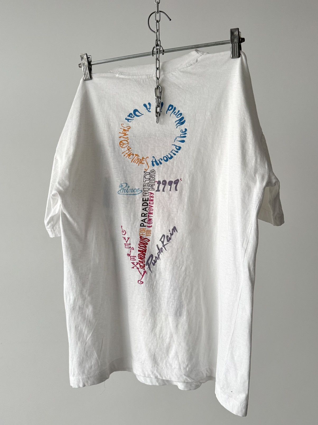 Band Tees × Vintage Vintage 1990 Prince ‘Nude Tour’ Band T-Shirt Size US XL / EU 56 / 4 - 9 Thumbnail