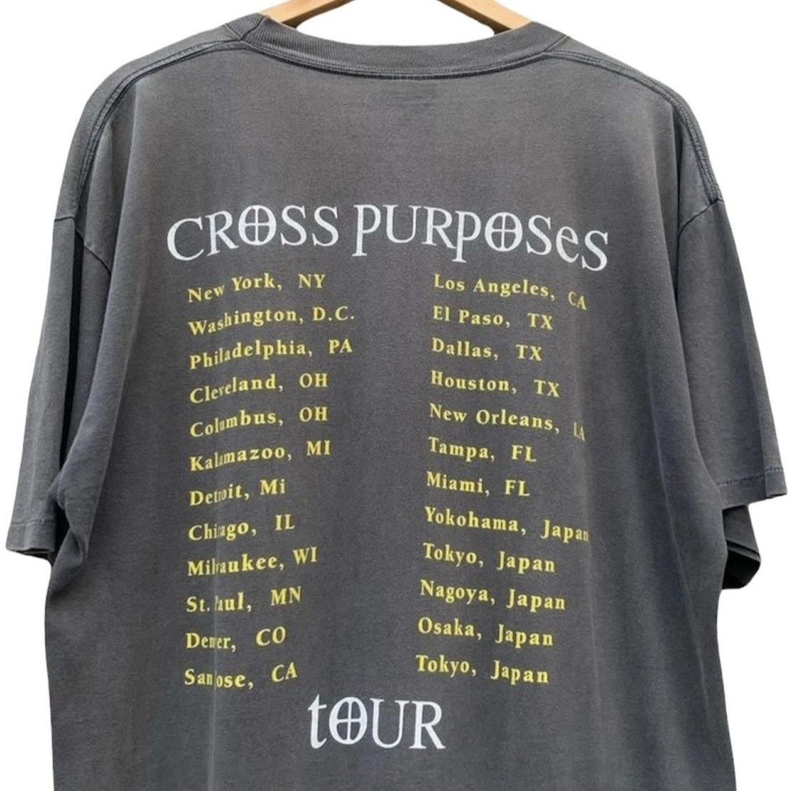 Vintage Vintage 90s Brockum Black Sabbath Cross Purposes Tour Tee XL Size US XL / EU 56 / 4 - 9 Thumbnail