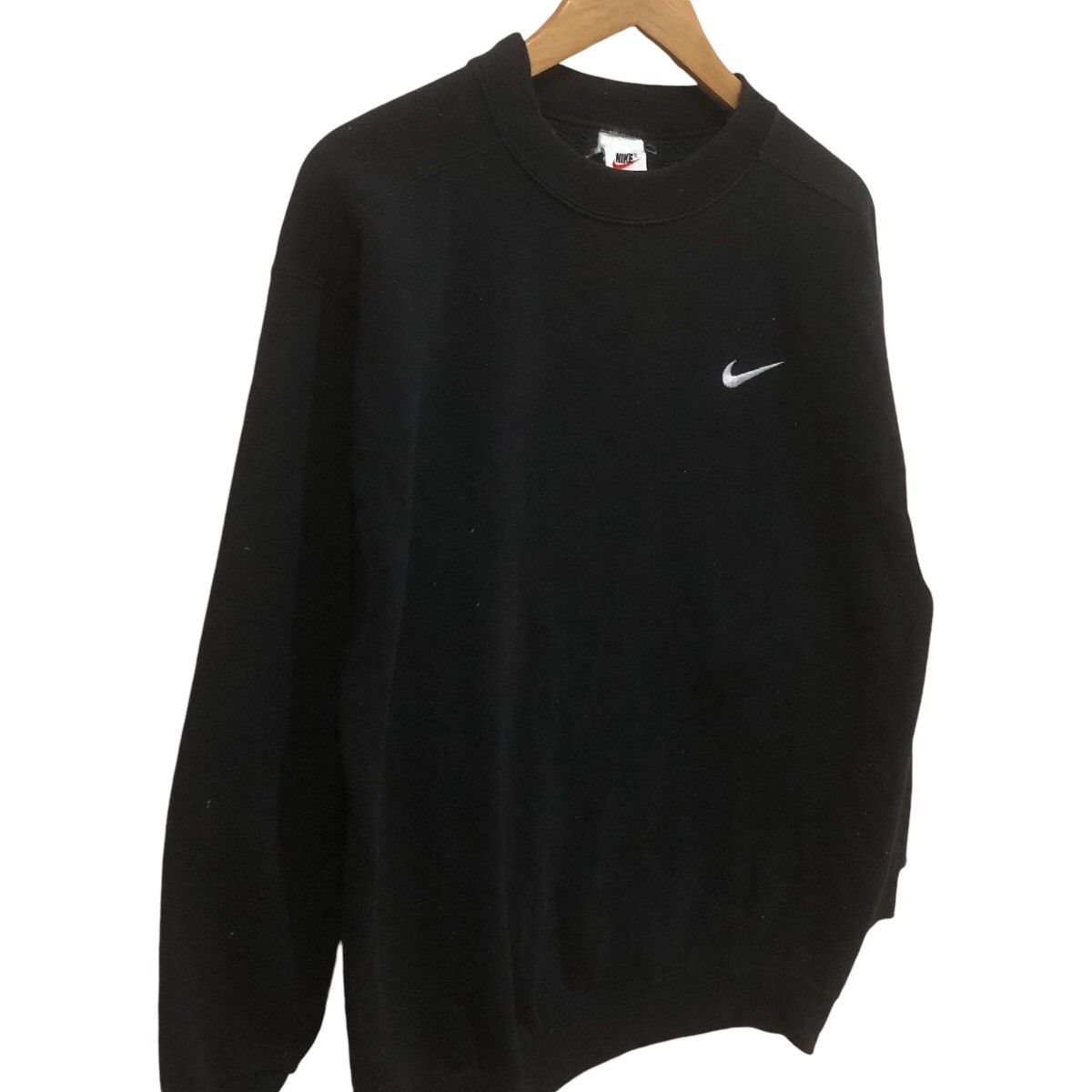 Nike × Vintage 90’ Nike Embroidery Small Logo Sweatshirt Size US L / EU 52-54 / 3 - 2 Thumbnail