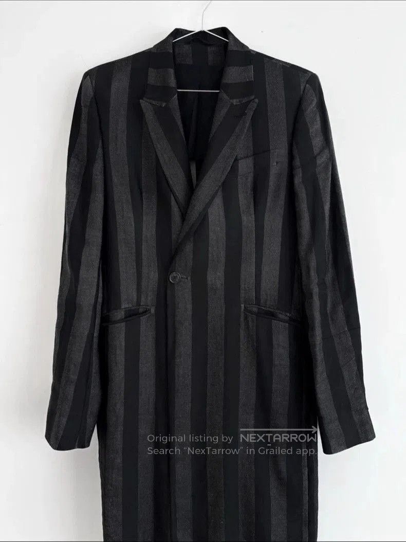 Ann Demeulemeester Ann Demeulemeester 2017AW Striped Coat XS. Size US XS / EU 42 / 0 - 2 Thumbnail