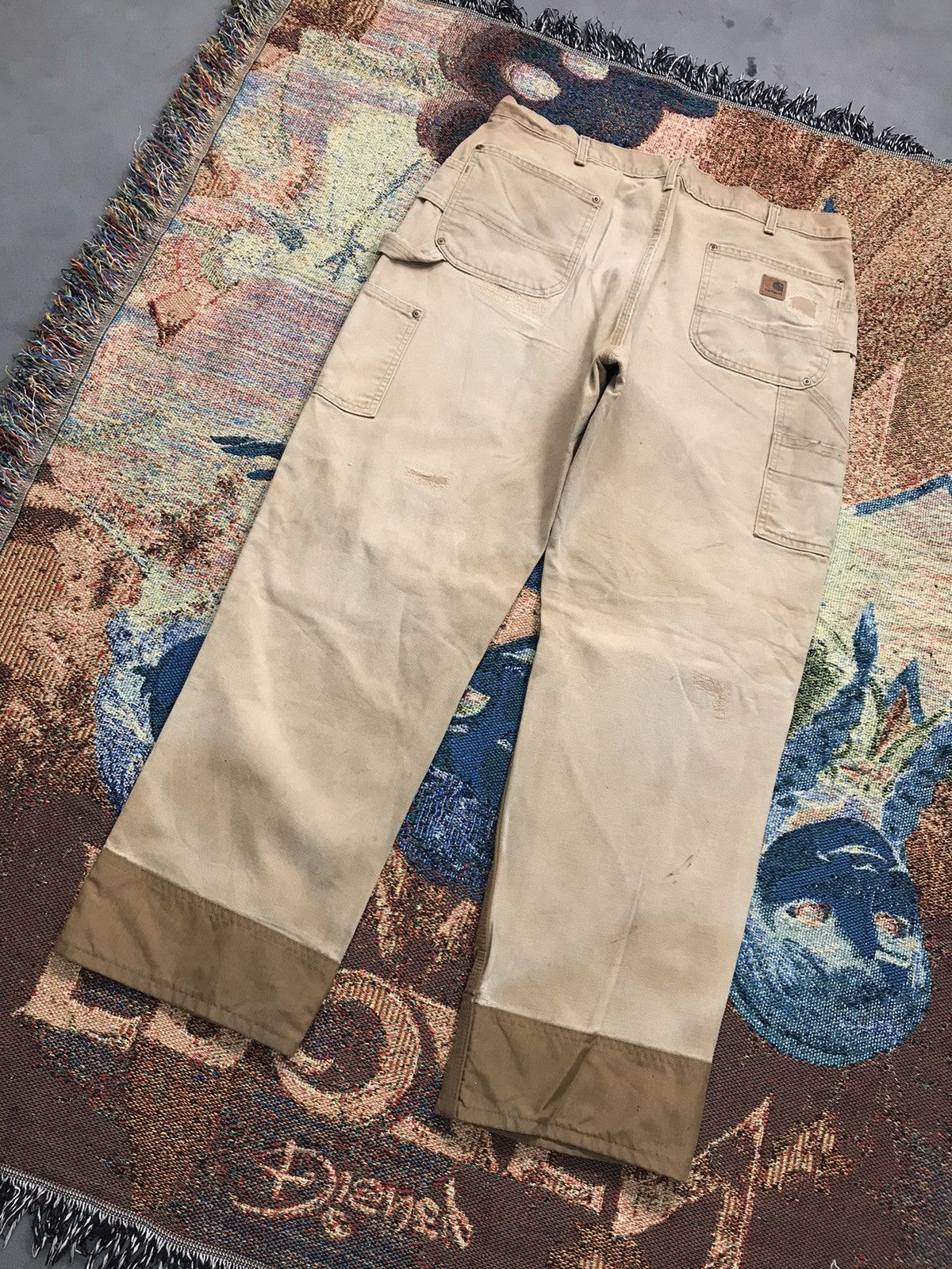 Carhartt Vintage Carhartt B292 BRN double knee workwear denim Size US 38 / EU 54 - 11 Thumbnail