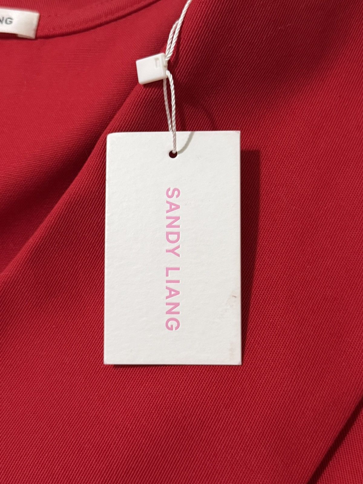 Sandy Liang Sandy Liang Red Kismet dress Size M / US 6-8 / IT 42-44 - 5 Thumbnail